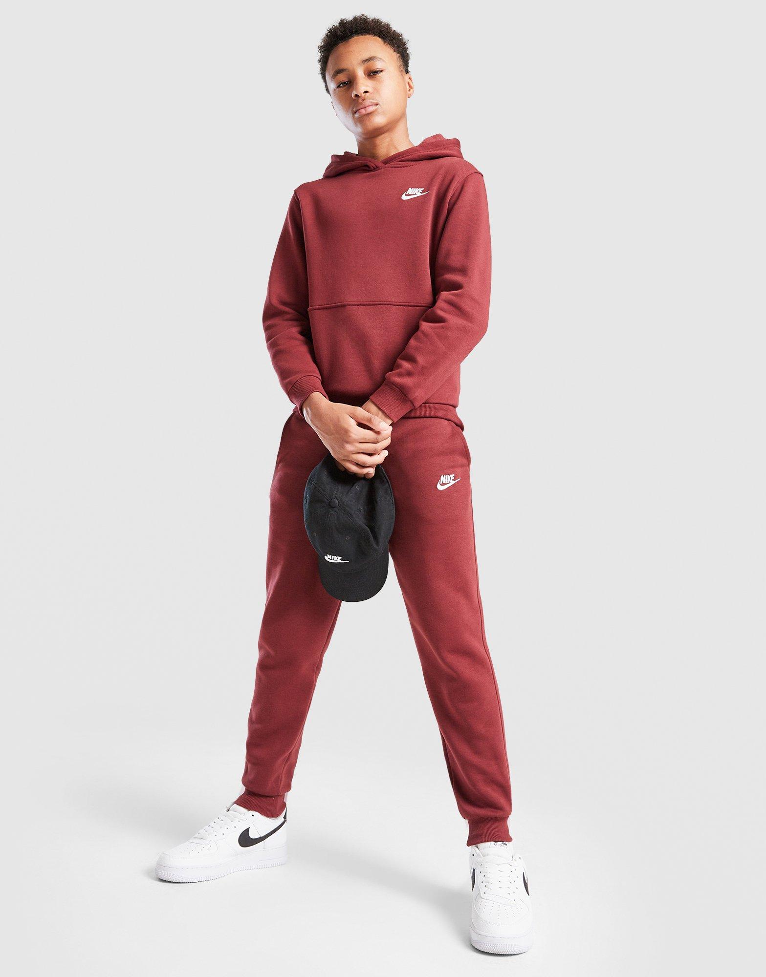 Nike Felpa con Cappuccio Overhead Club Fleece Junior
