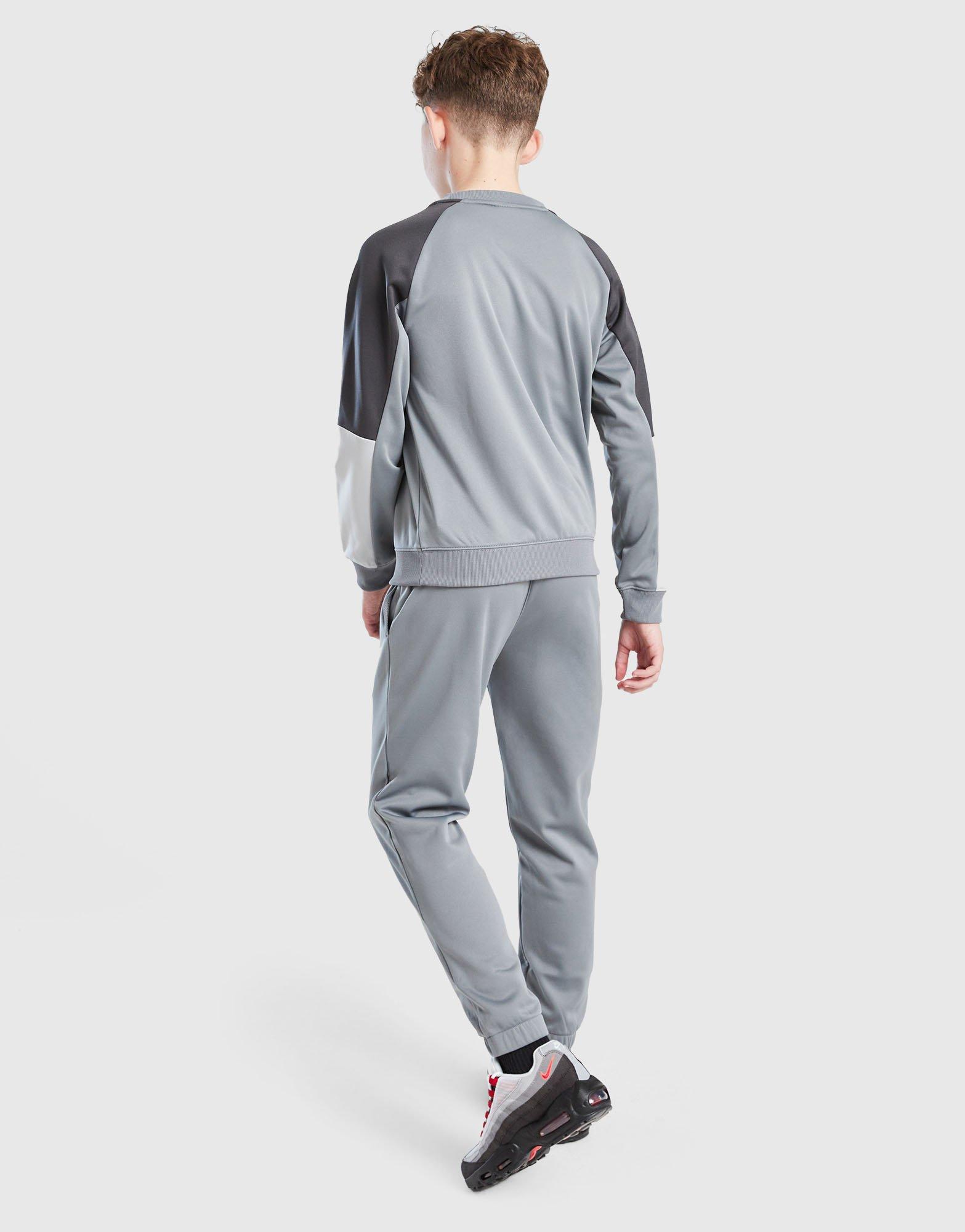 Nike Polyknit Crew Tracksuit Junior