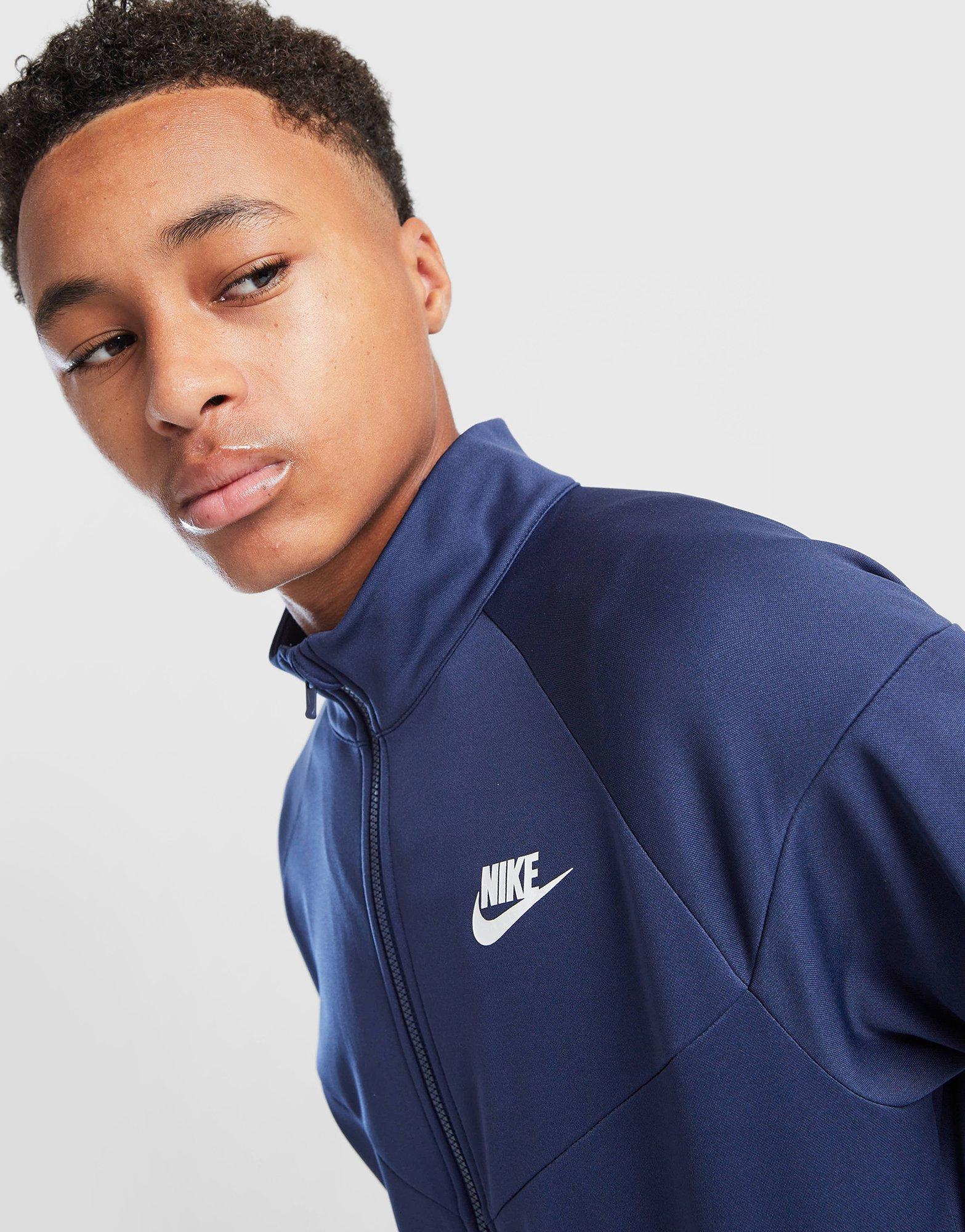 Nike Poly Chevron Tracksuit Junior