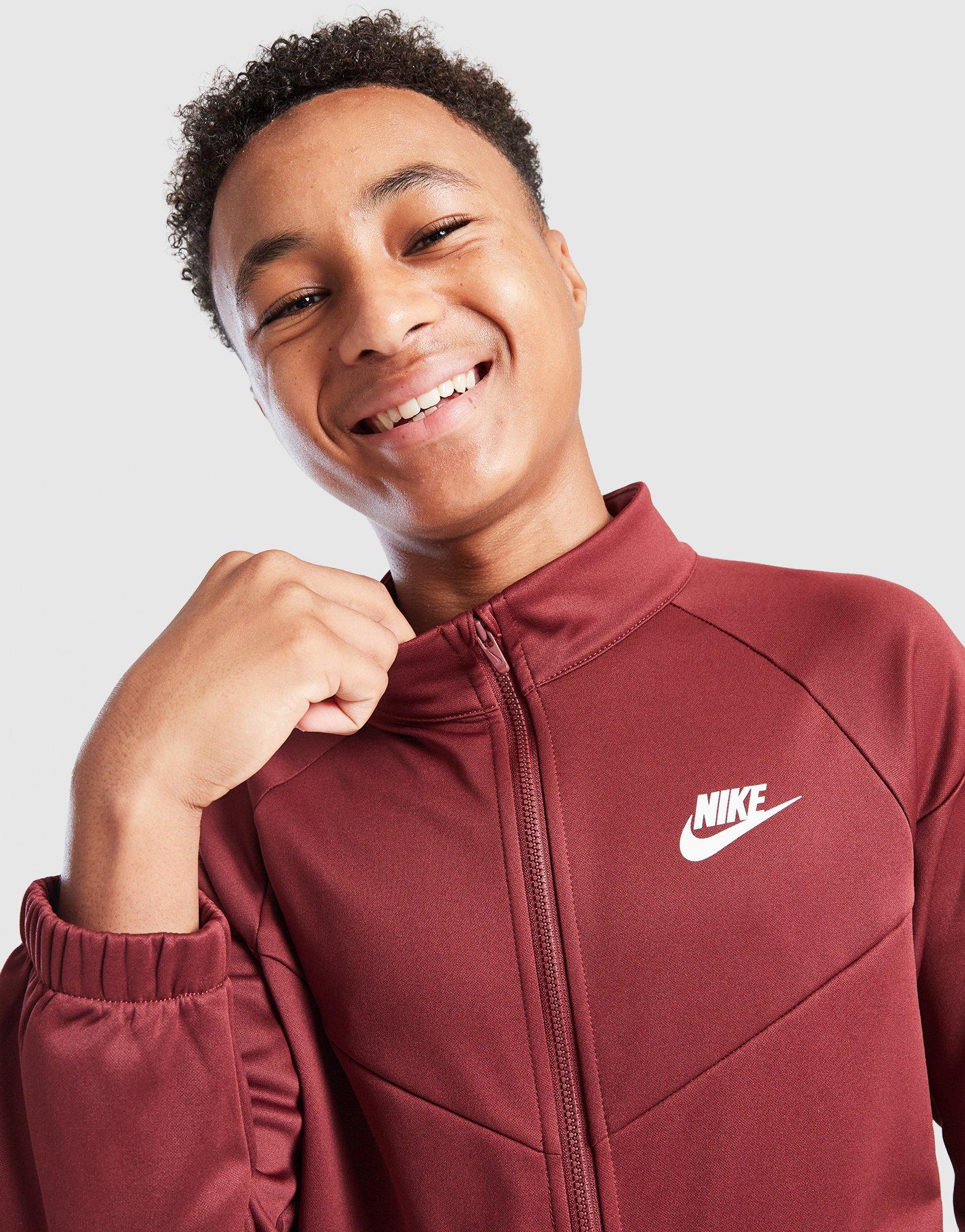 Nike Poly Chevron Tracksuit Junior