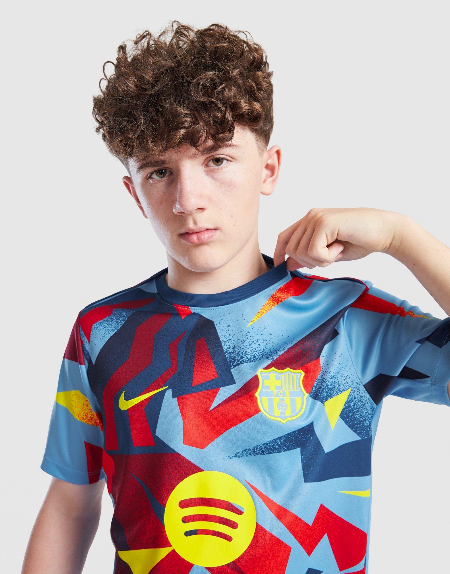 Nike FC Barcelona Pre Match Shirt Junior
