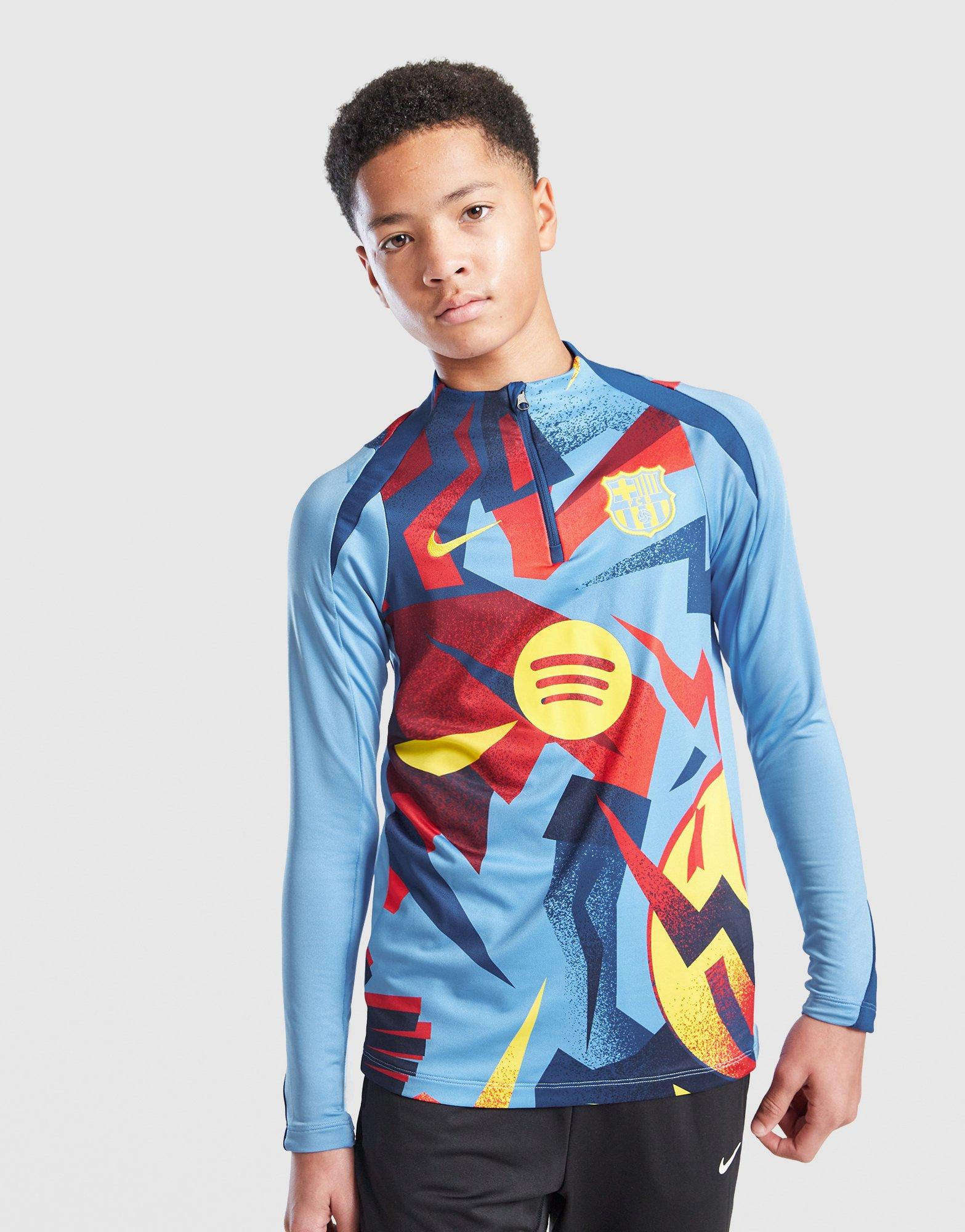 Nike FC Barcelona Strike Drill Top Junior