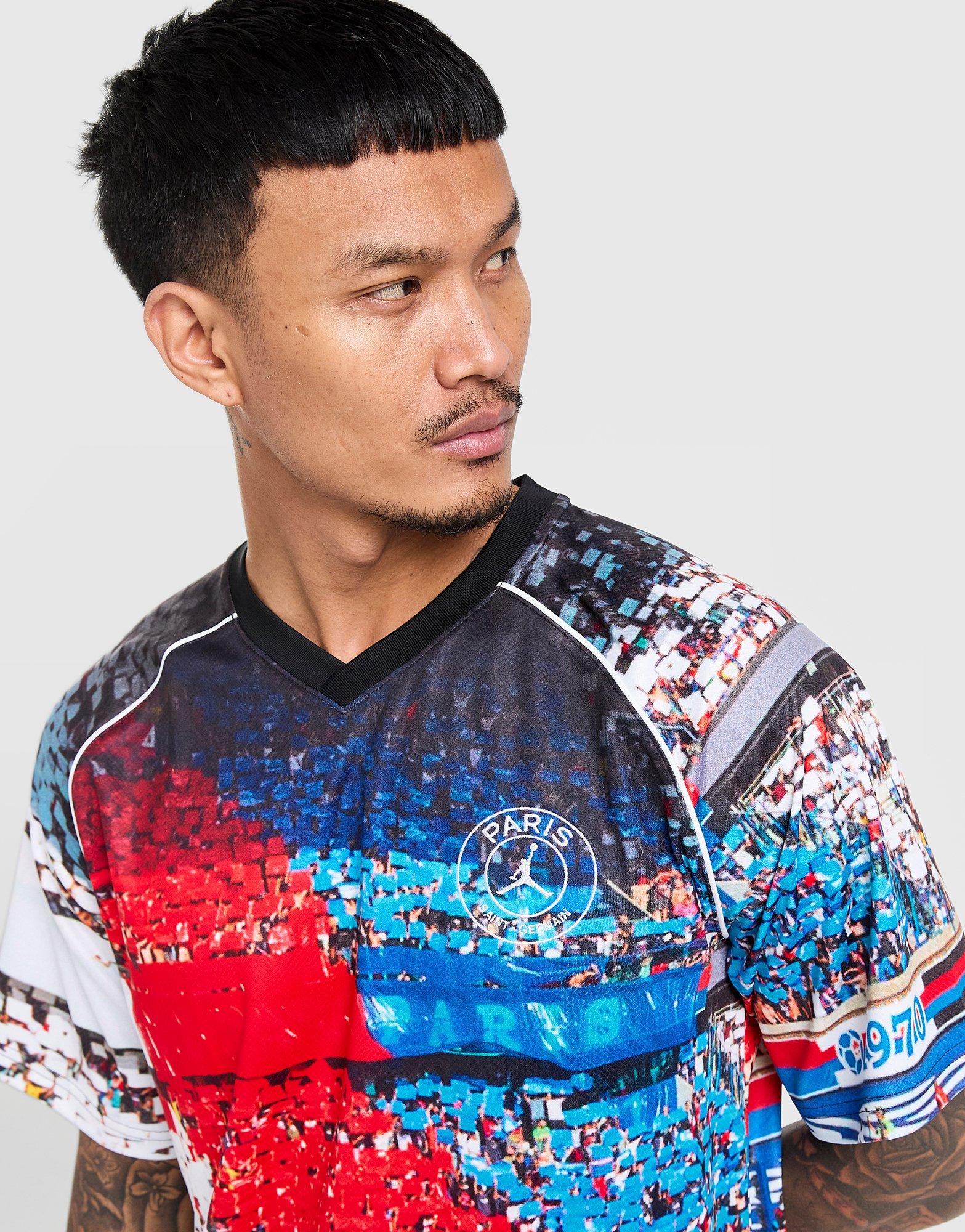 Jordan Paris Saint Germain Black Cat Shirt