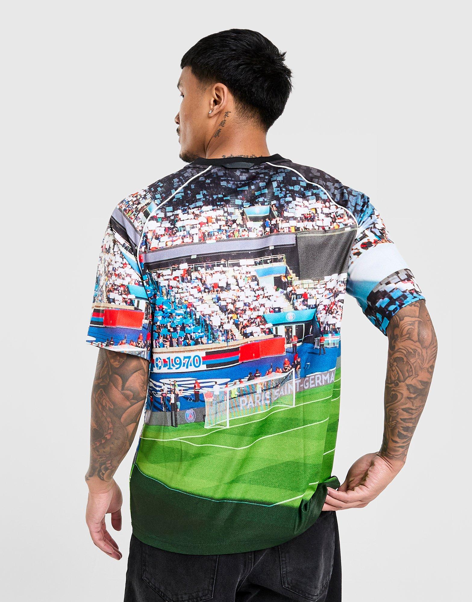 Jordan Paris Saint Germain Black Cat Shirt