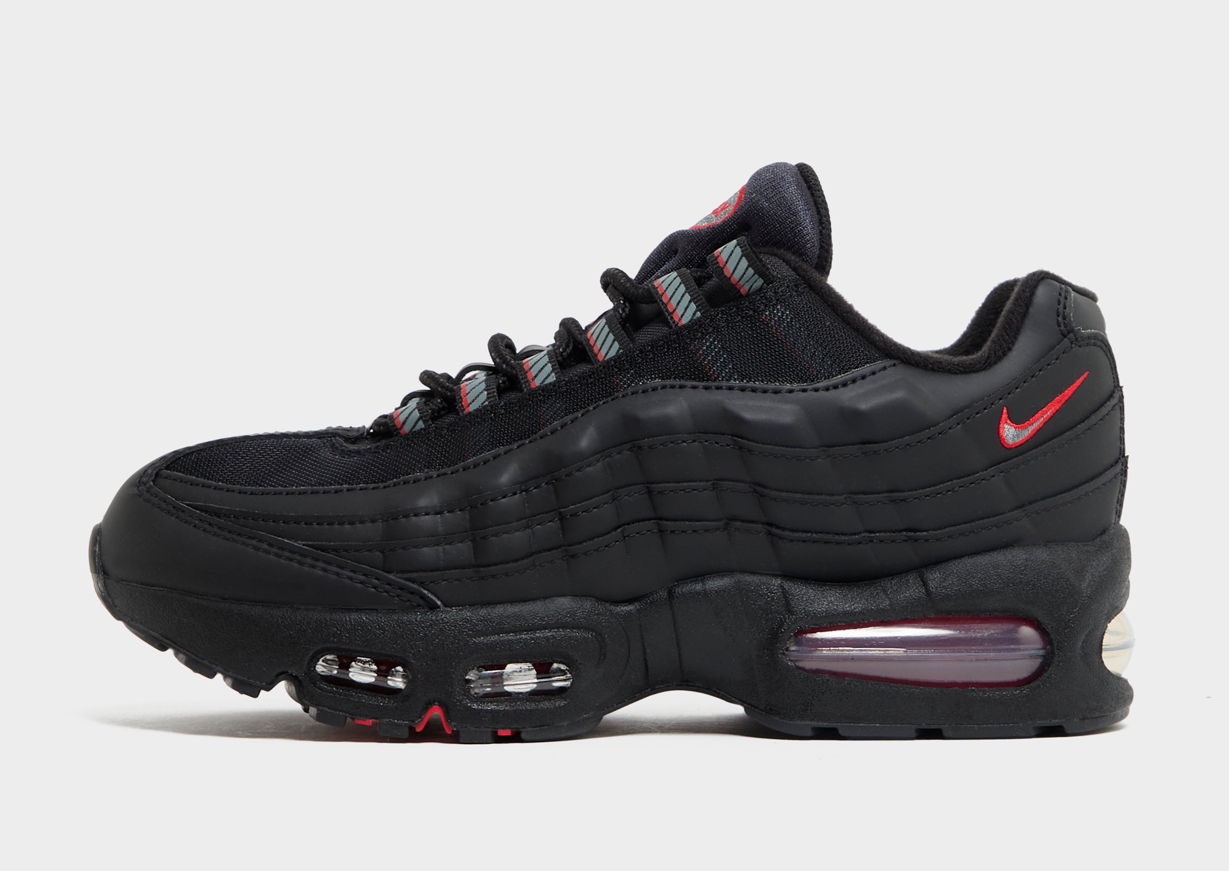 Nike Footwear Air Max 95 Mens Red And Black Casual Shoes Air Max
