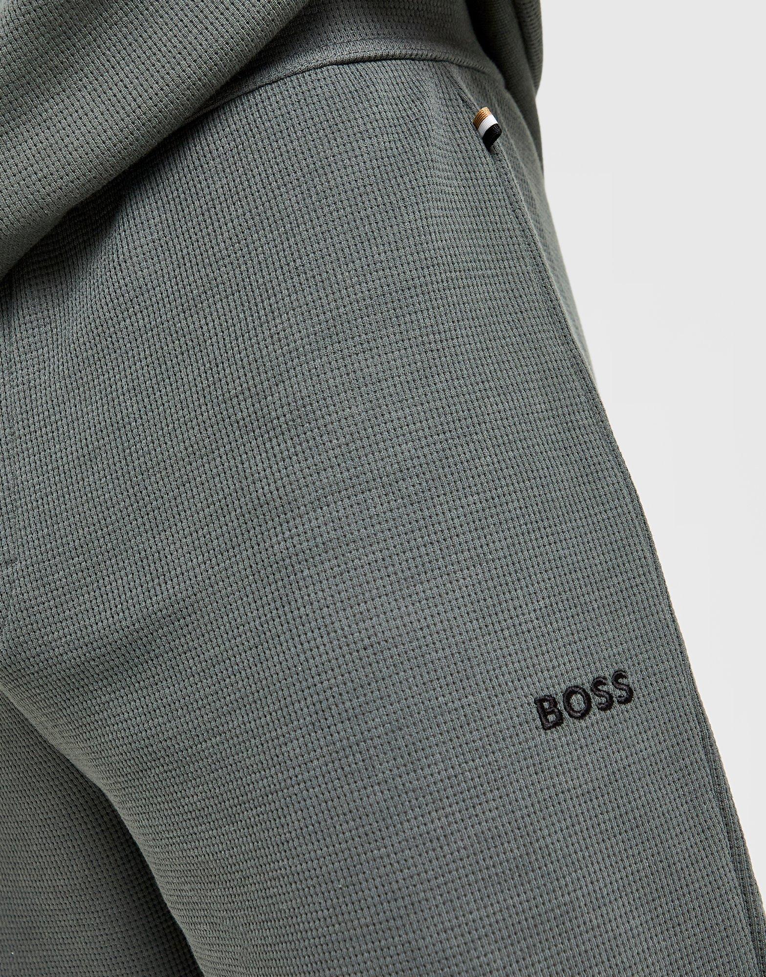 BOSS Waffle Full Zip Hooded Tracksuit