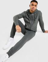 BOSS Waffle Full Zip Hooded Tracksuit