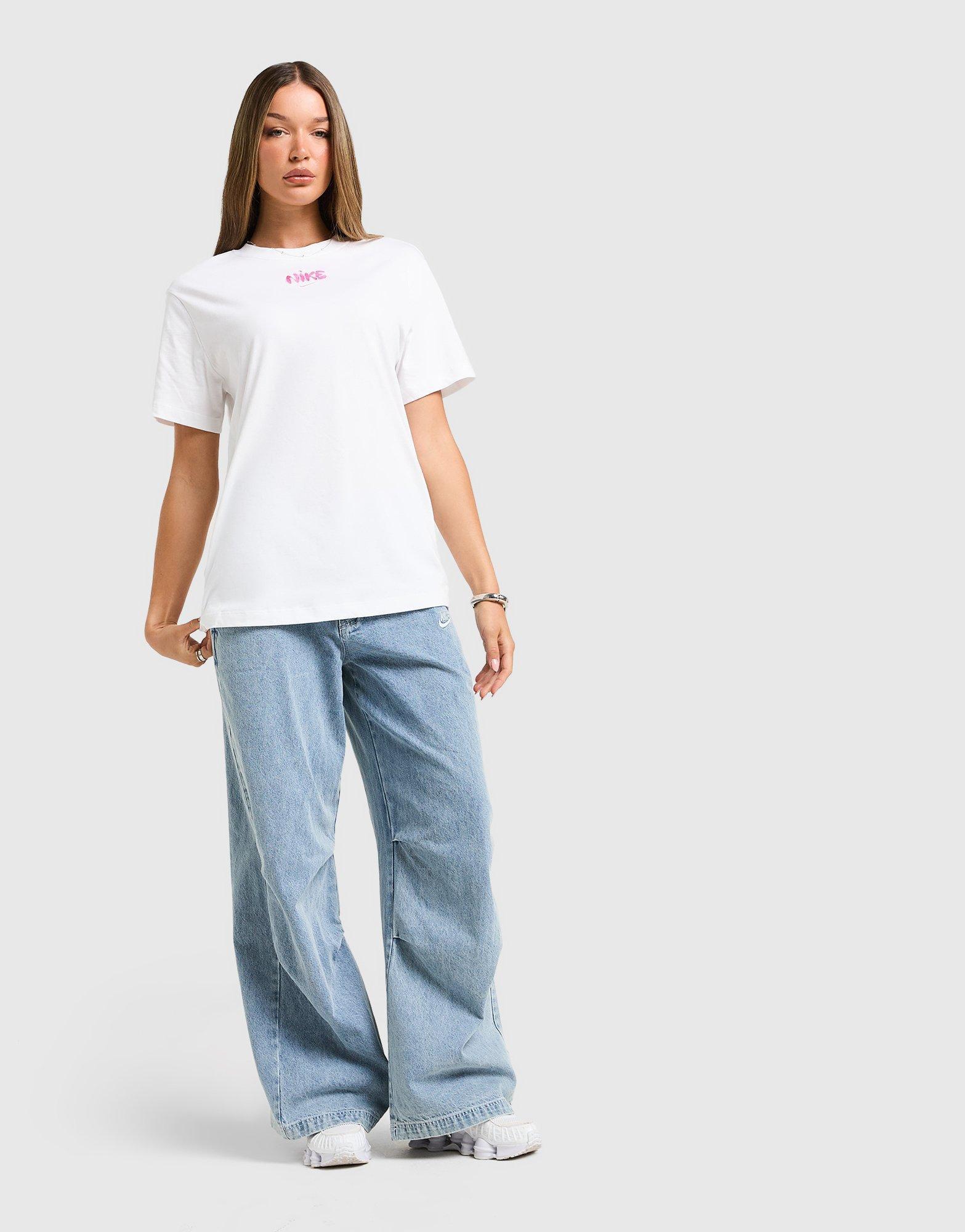 【NIKE】Bubble Graphic Boyfriend Tシャツ 日本未入荷 White Nike Bubble Graphic Boyfriend T-Shirt - JD Sports Global