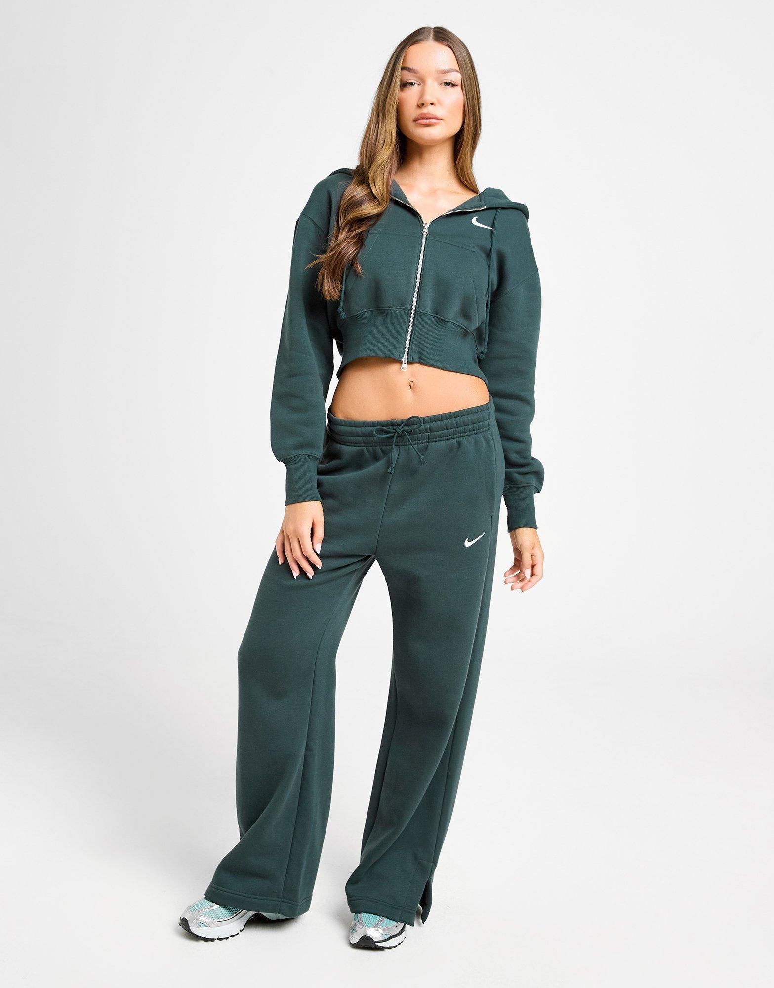 Nike Phoenix Crop Full Zip Hoodie