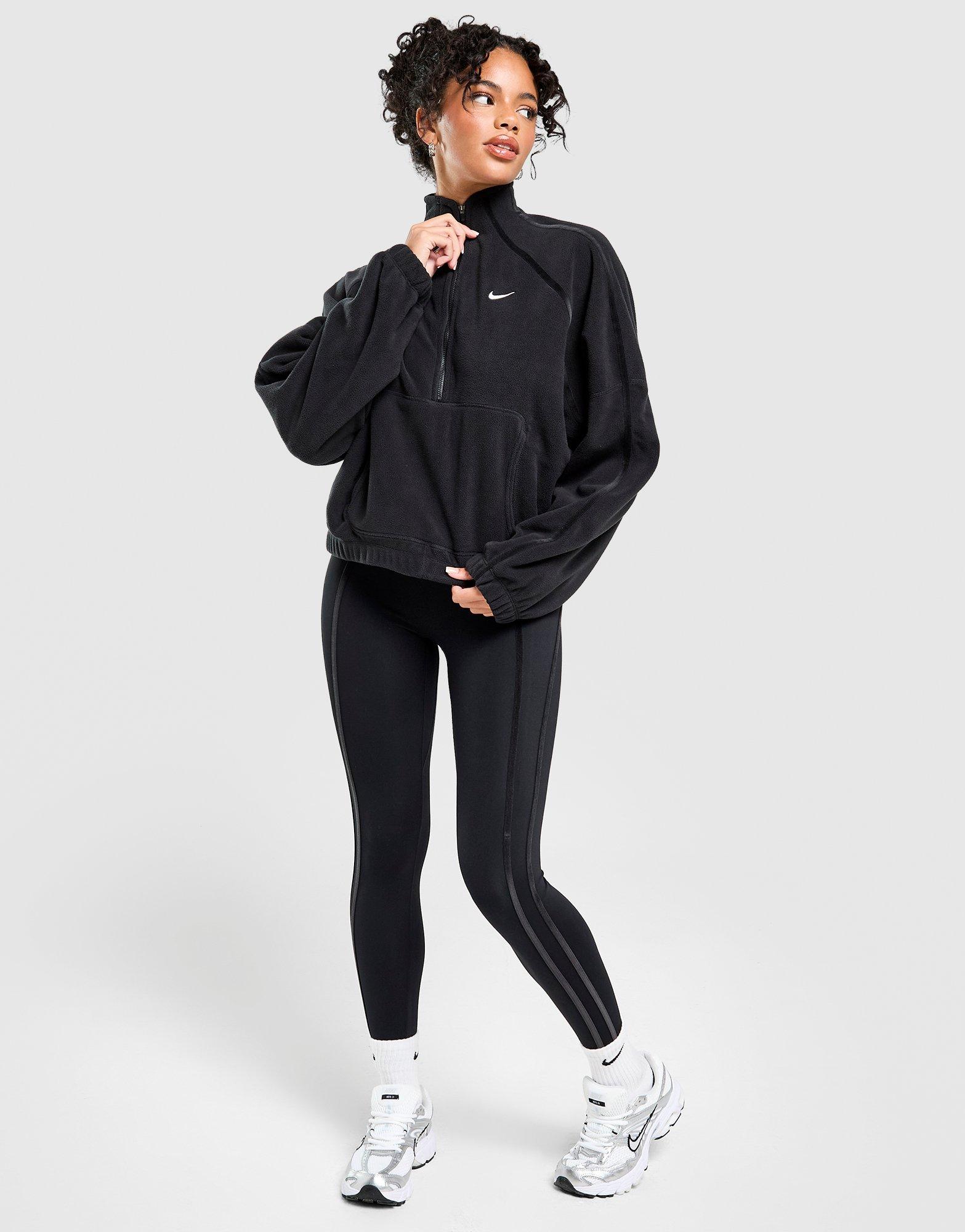 Nike Training One Velvet Binding 1/4 Zip Polar Fleece