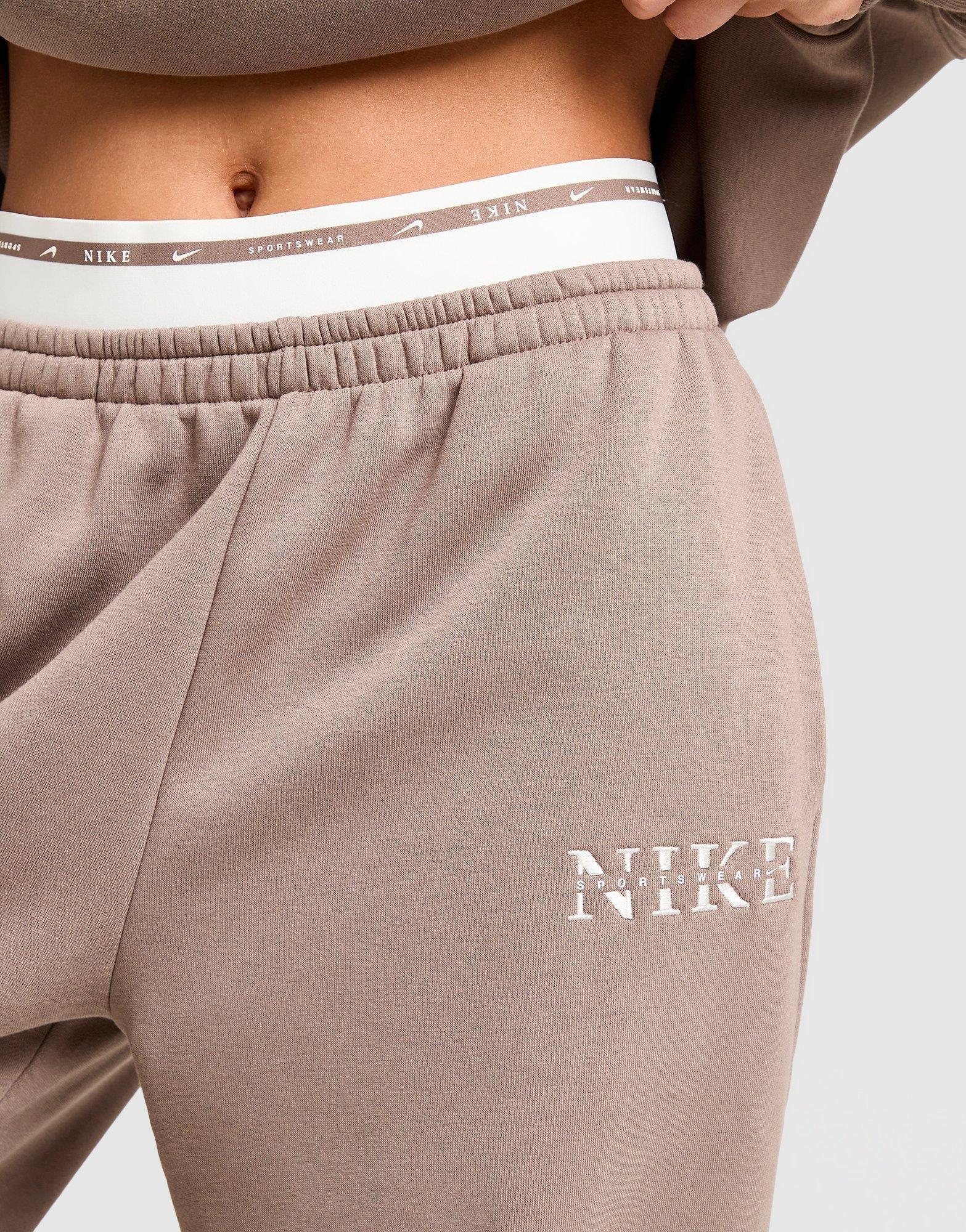 Nike Graphic Swoosh Oversized Joggers