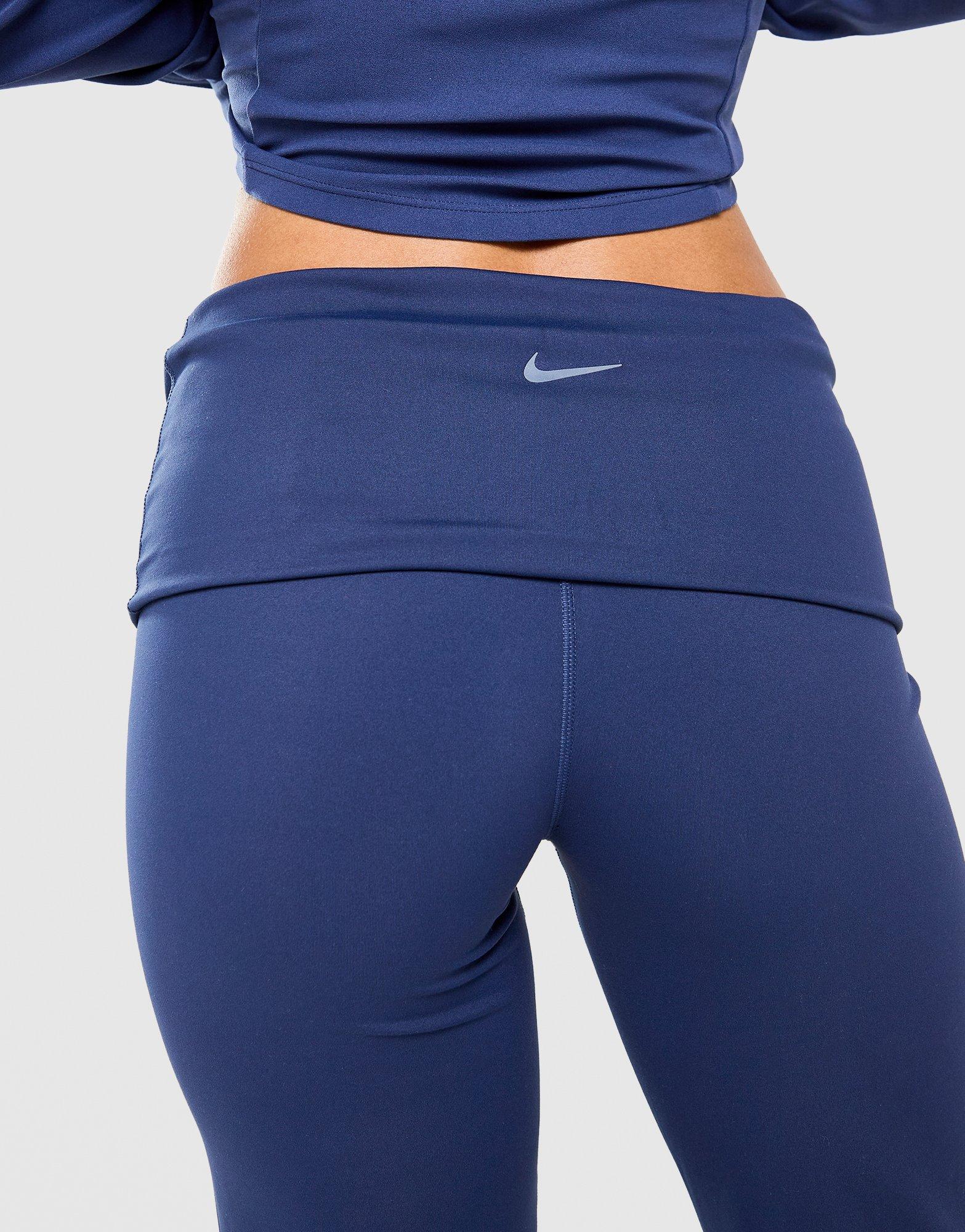 Nike Training One Fold Over Flared Leggings