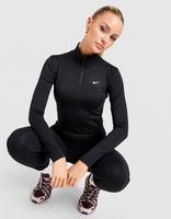 Nike Dri-FIT tussenlaag met korte rits voor dames One Fitted