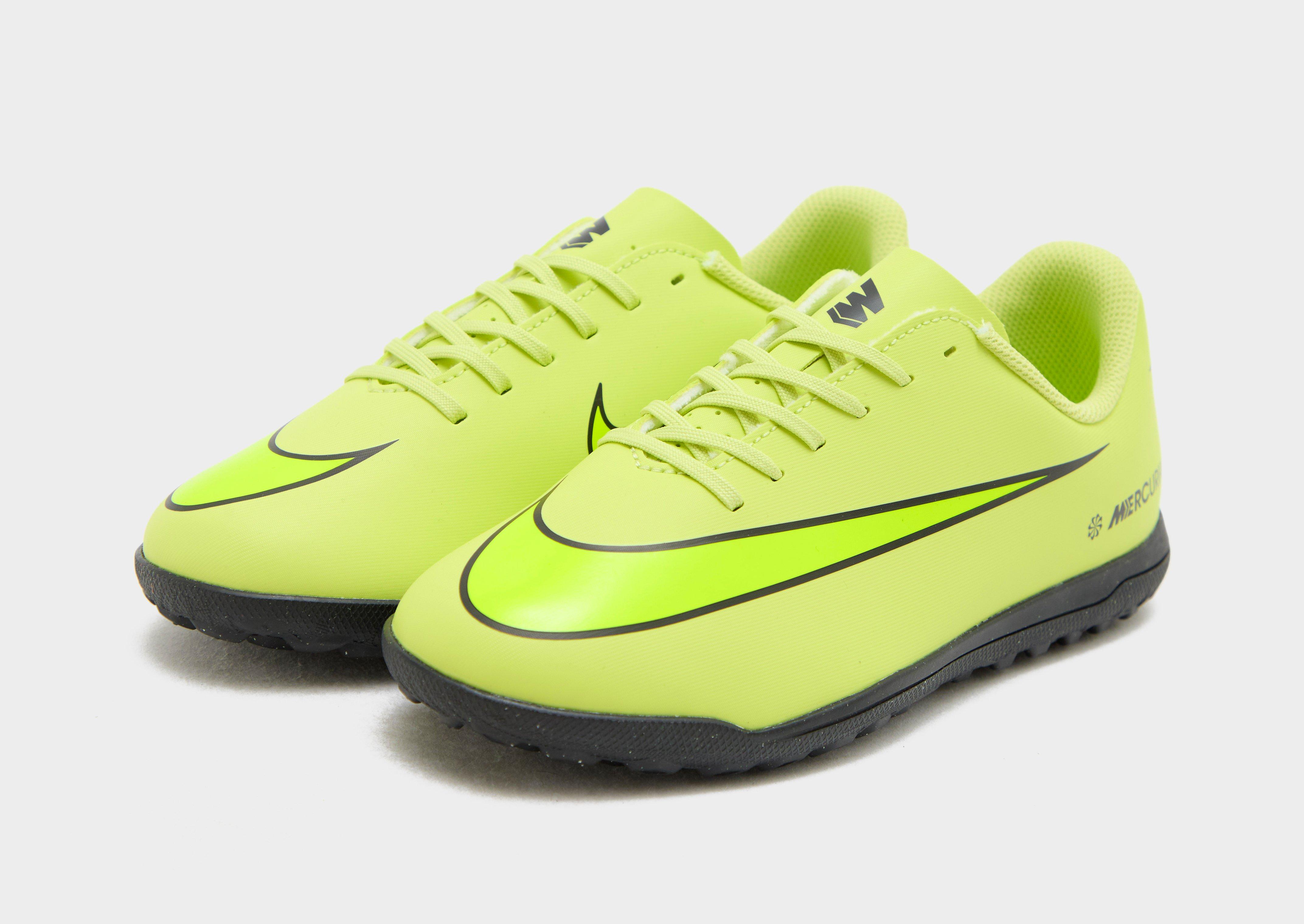 Yellow Nike Mercurial Vapor 16 Club TF Junior - JD Sports Global