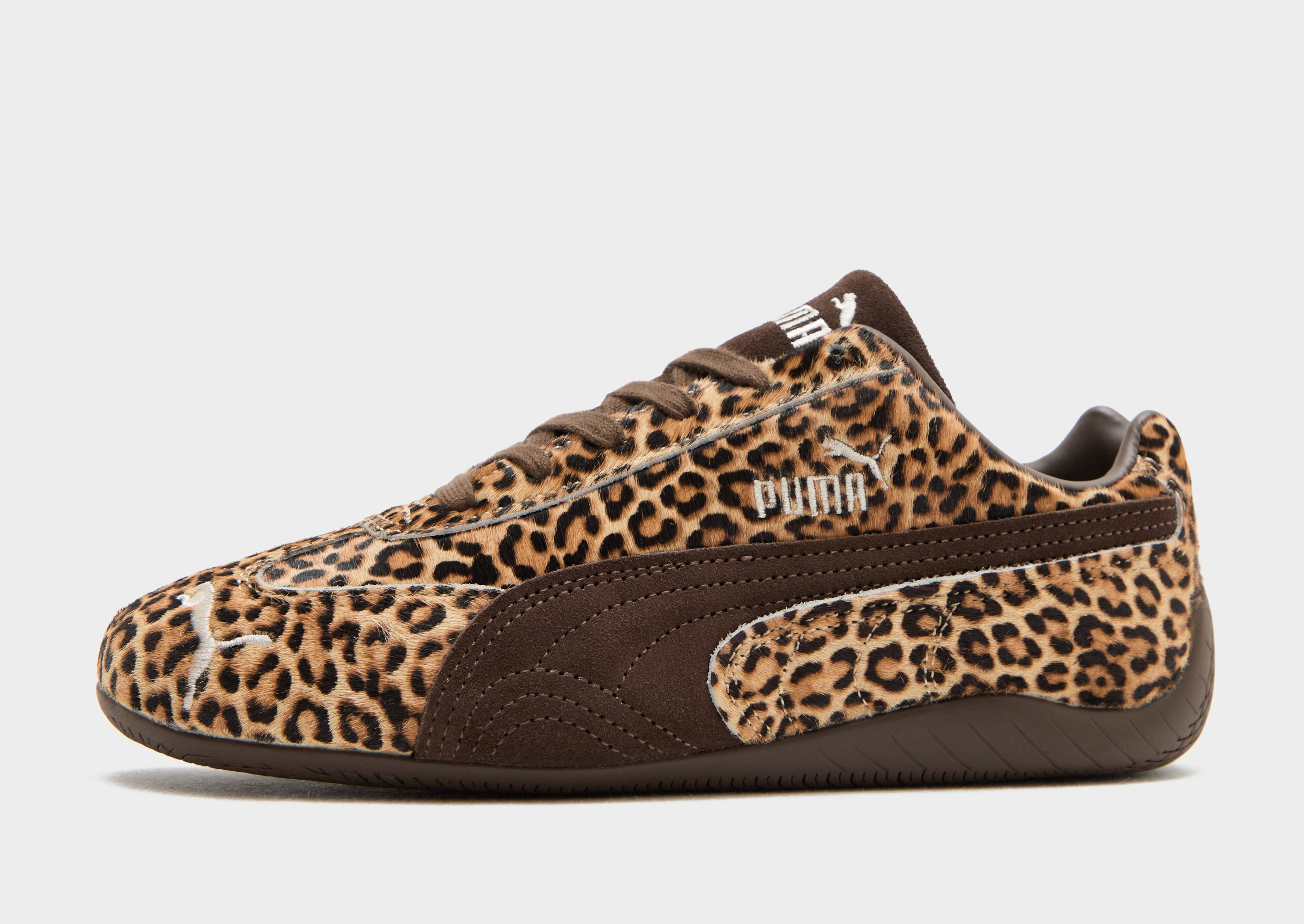 【PUMA】SPEEDCAT レオパード　23.5 Brown PUMA Speedcat Leopard Print Women's - JD Sports Global