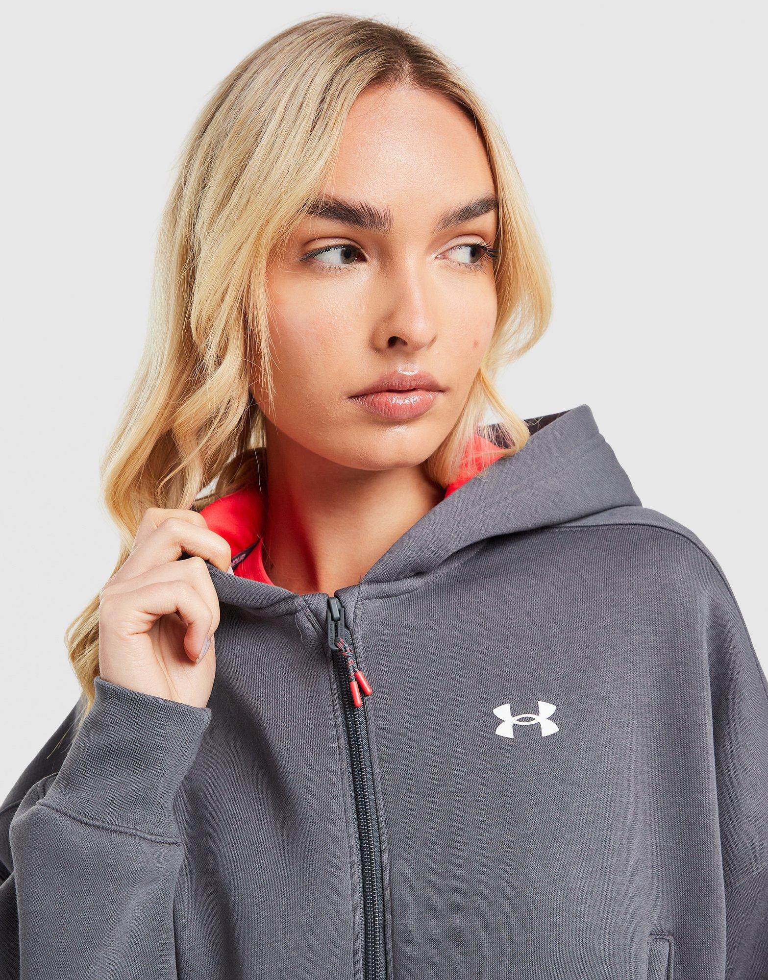 Under Armour Double Wordmark Cropped Hoodie