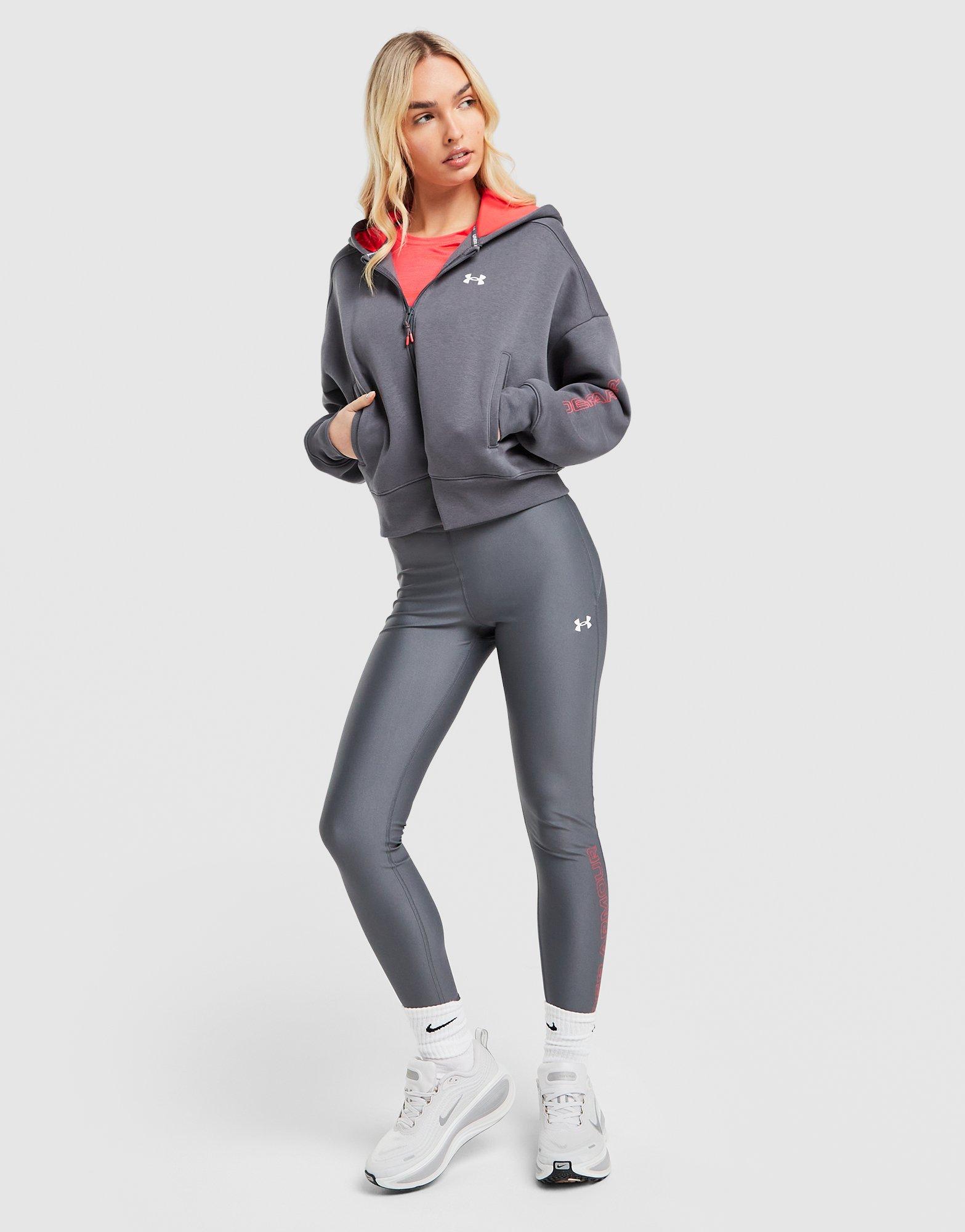 Under Armour Double Wordmark Cropped Hoodie