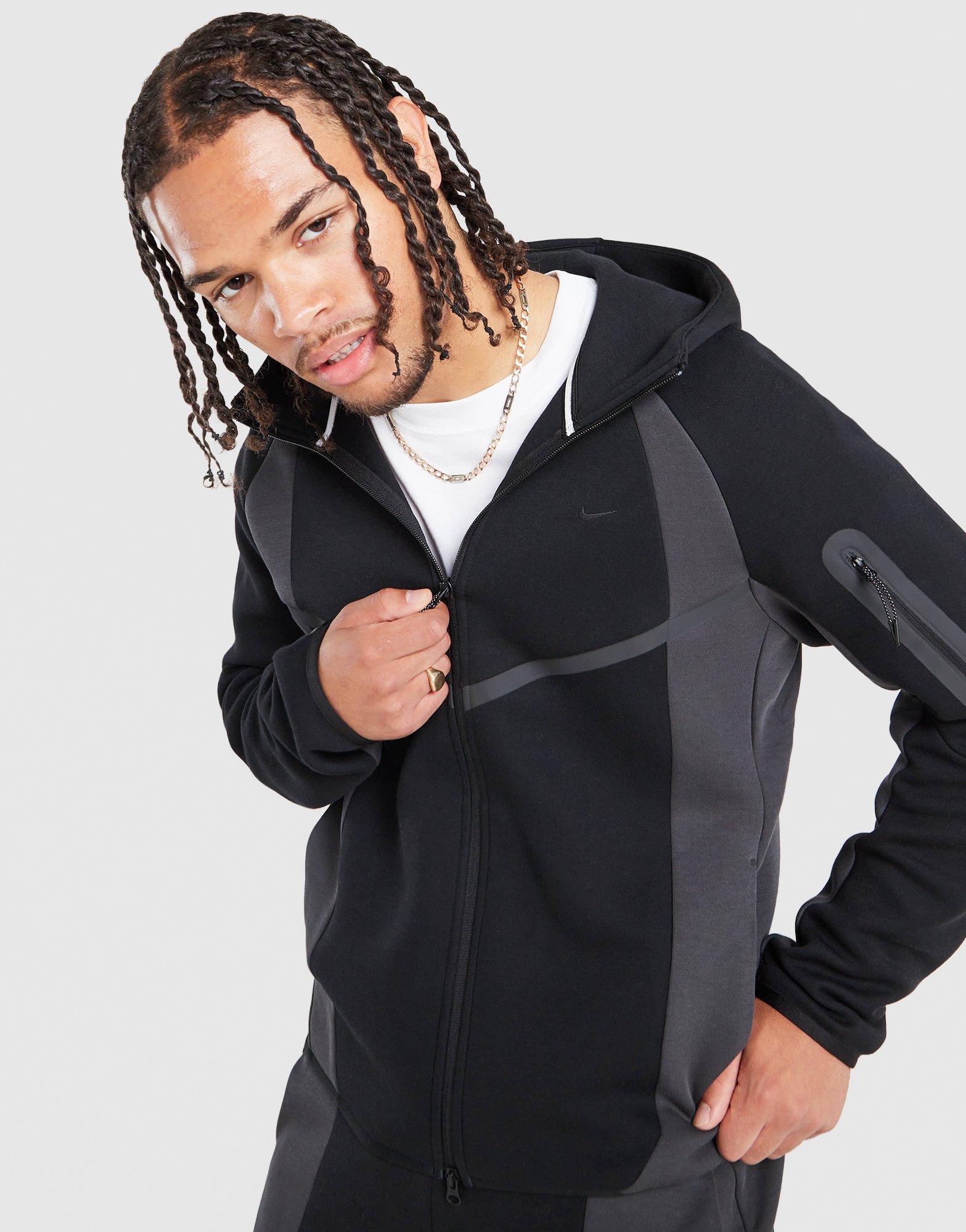 Nike Felpa con Cappuccio Full Zip Tech Fleece