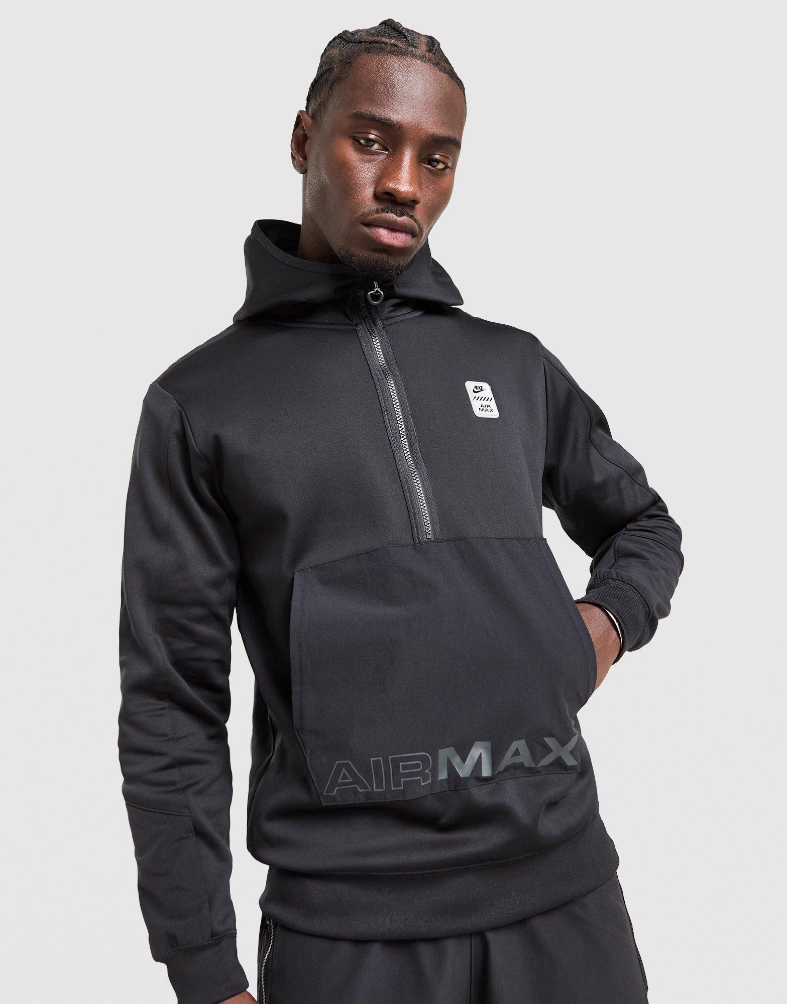 Nike Felpa con Cappuccio Fleece Air Max 1/4 Zip