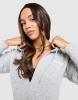 McKenzie Felpa con Cappuccio French Terry Crop