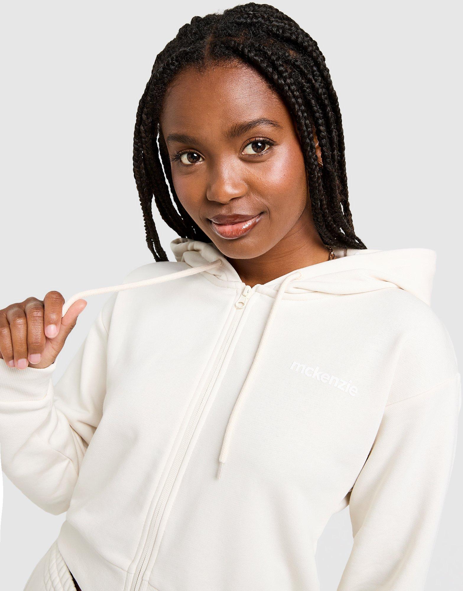 McKenzie Logo Cropped Hoodie