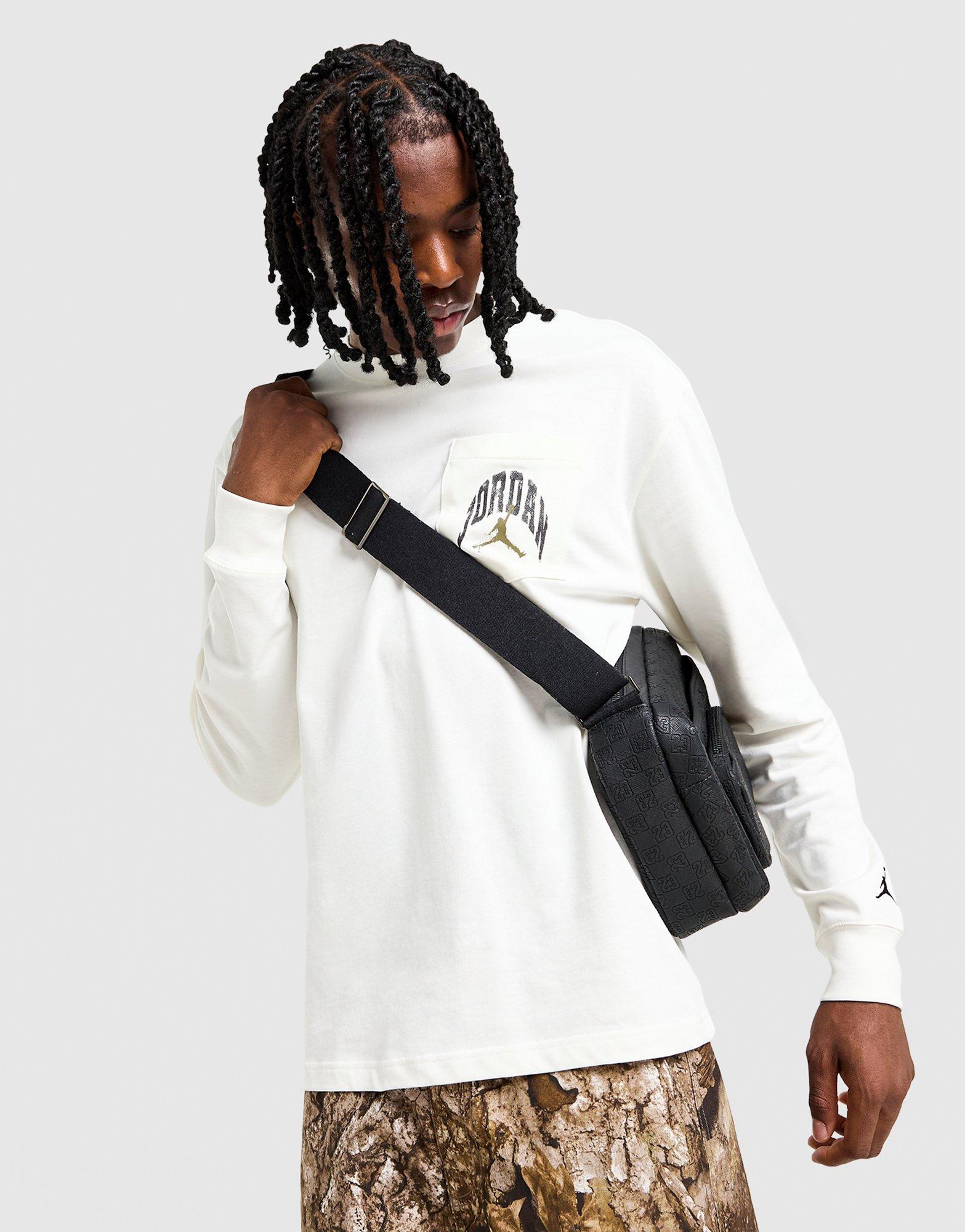 Jordan Maglietta Con Tasca Maniche Lunghe