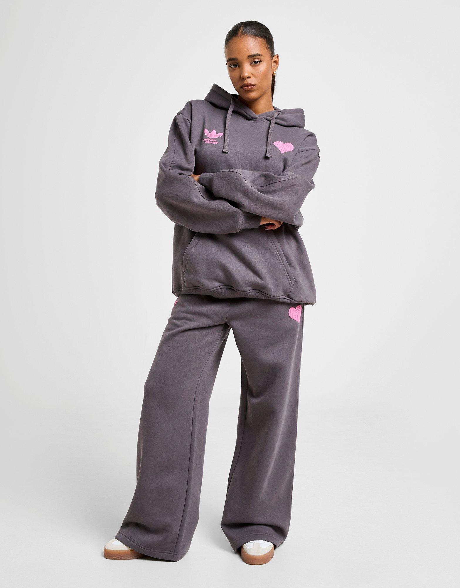 adidas Originals Heart Wide Leg Joggers