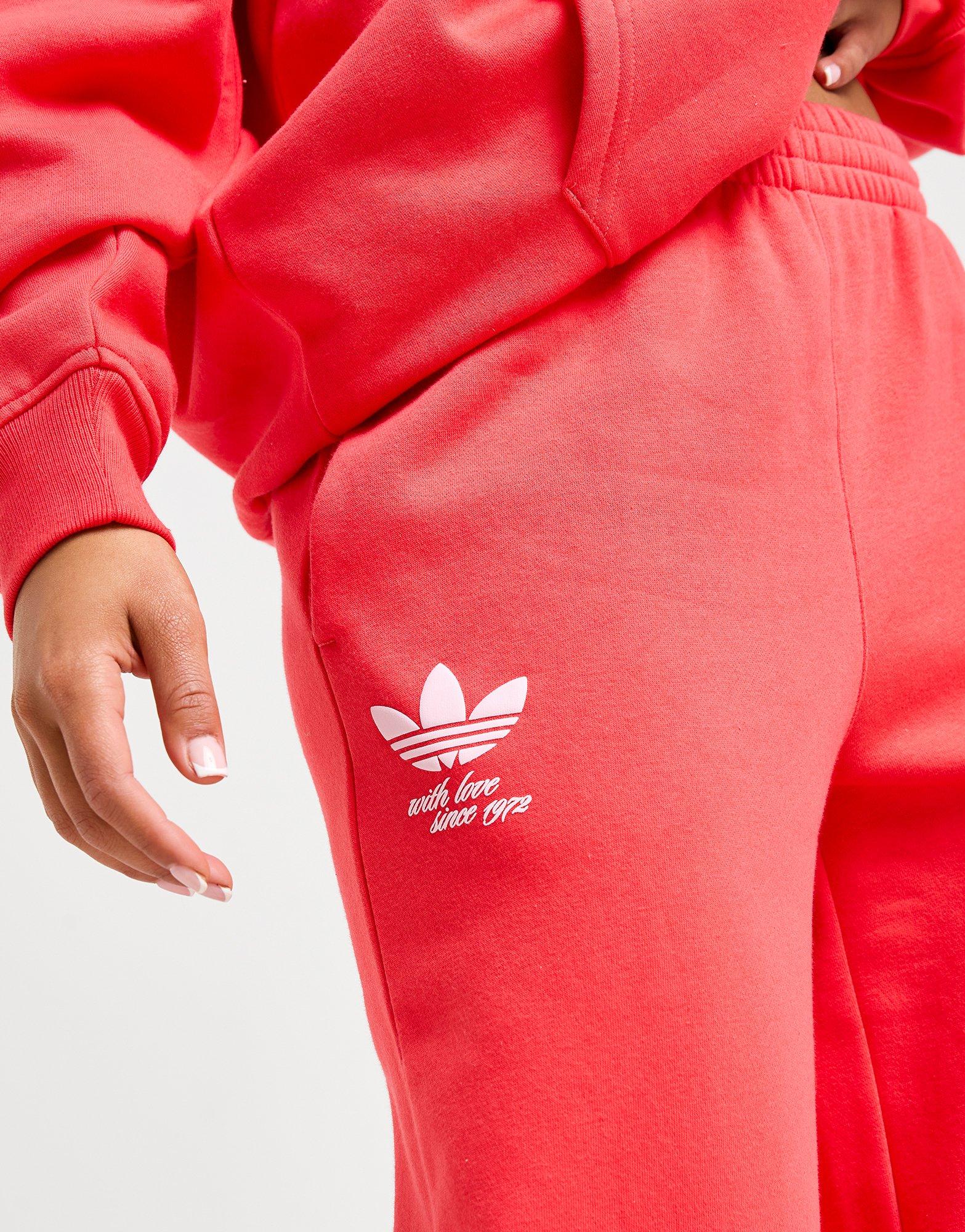 adidas Originals Heart Wide Leg Joggers
