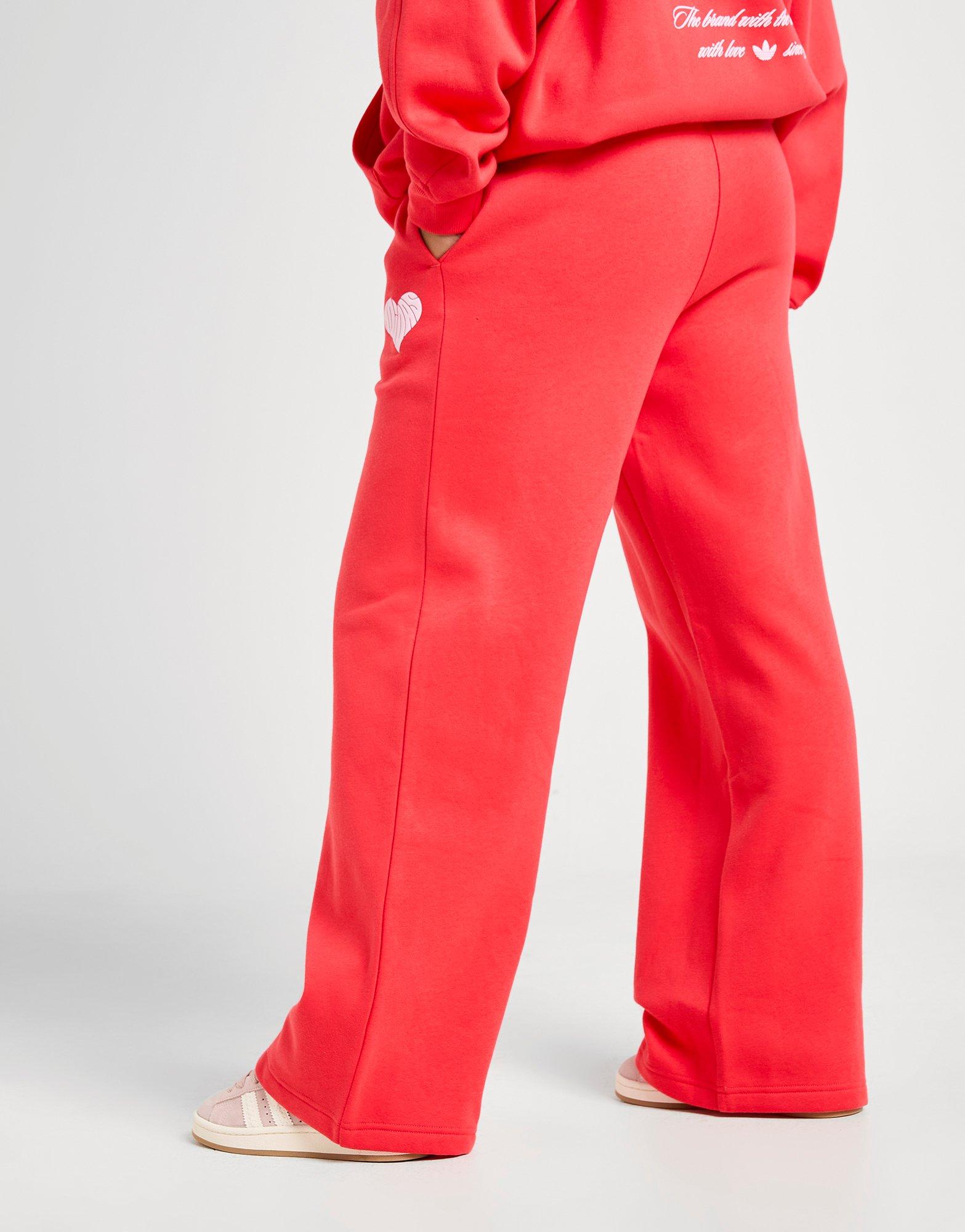 adidas Originals Heart Wide Leg Joggers
