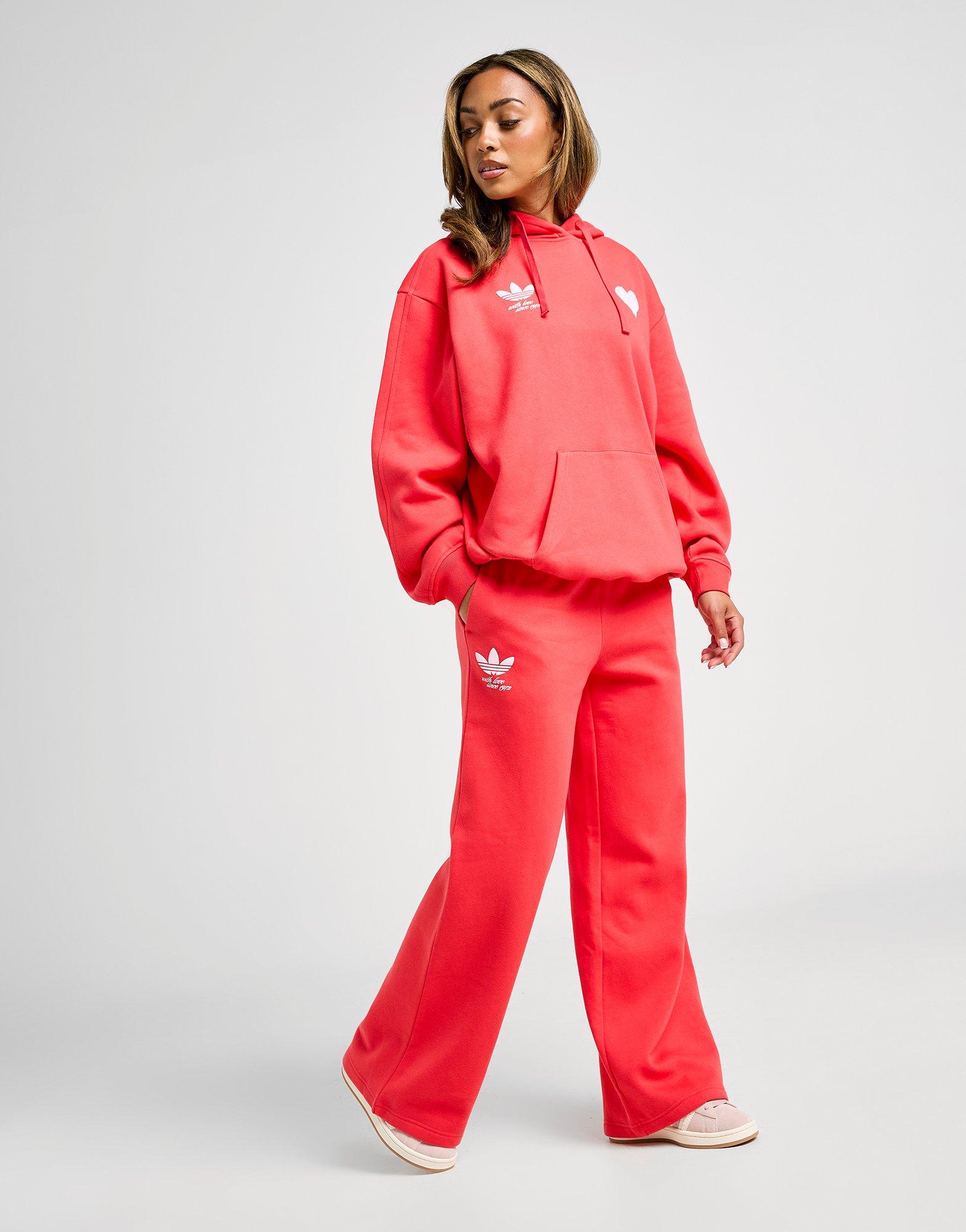 adidas Originals Heart Wide Leg Joggers
