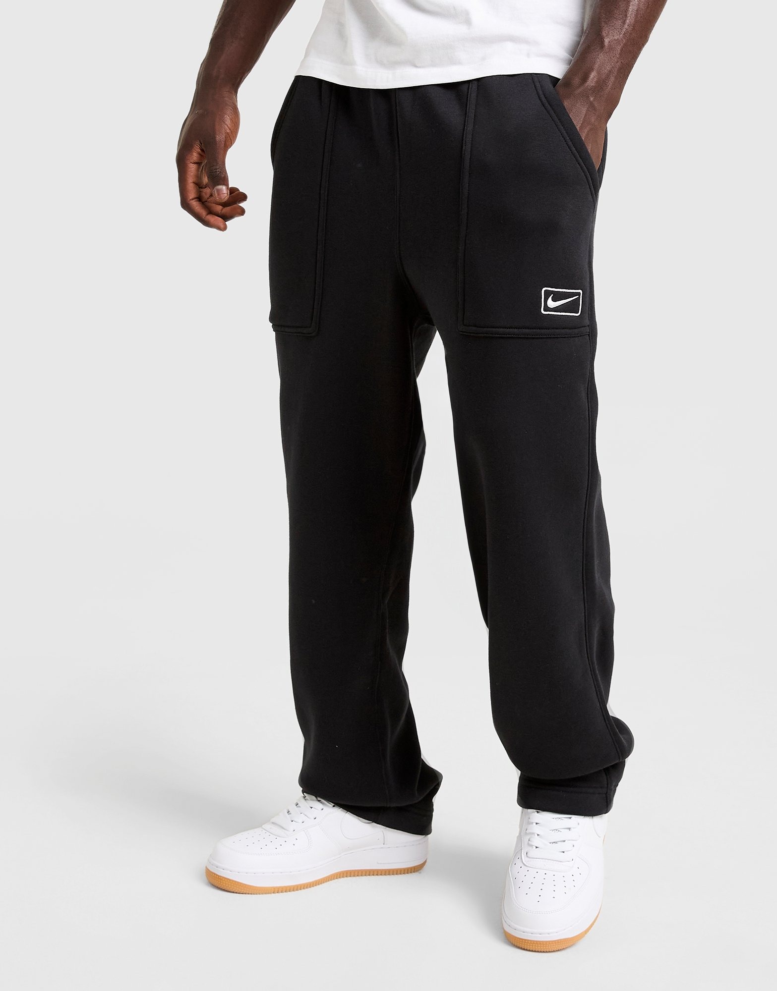 Black Nike Street Fleece Joggers | JD Sports UK 