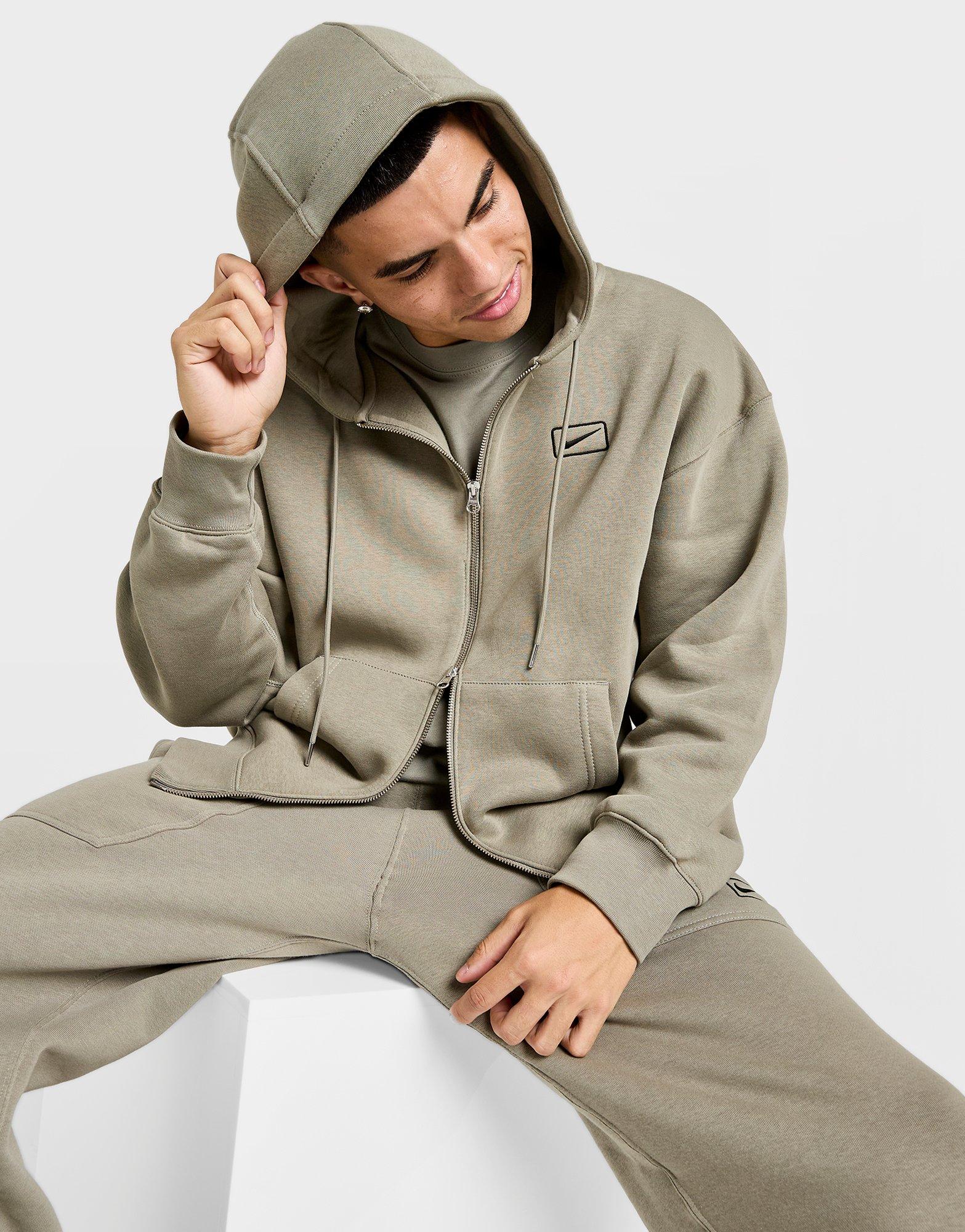 Nike Felpa con Cappuccio Full Zip Street Fleece