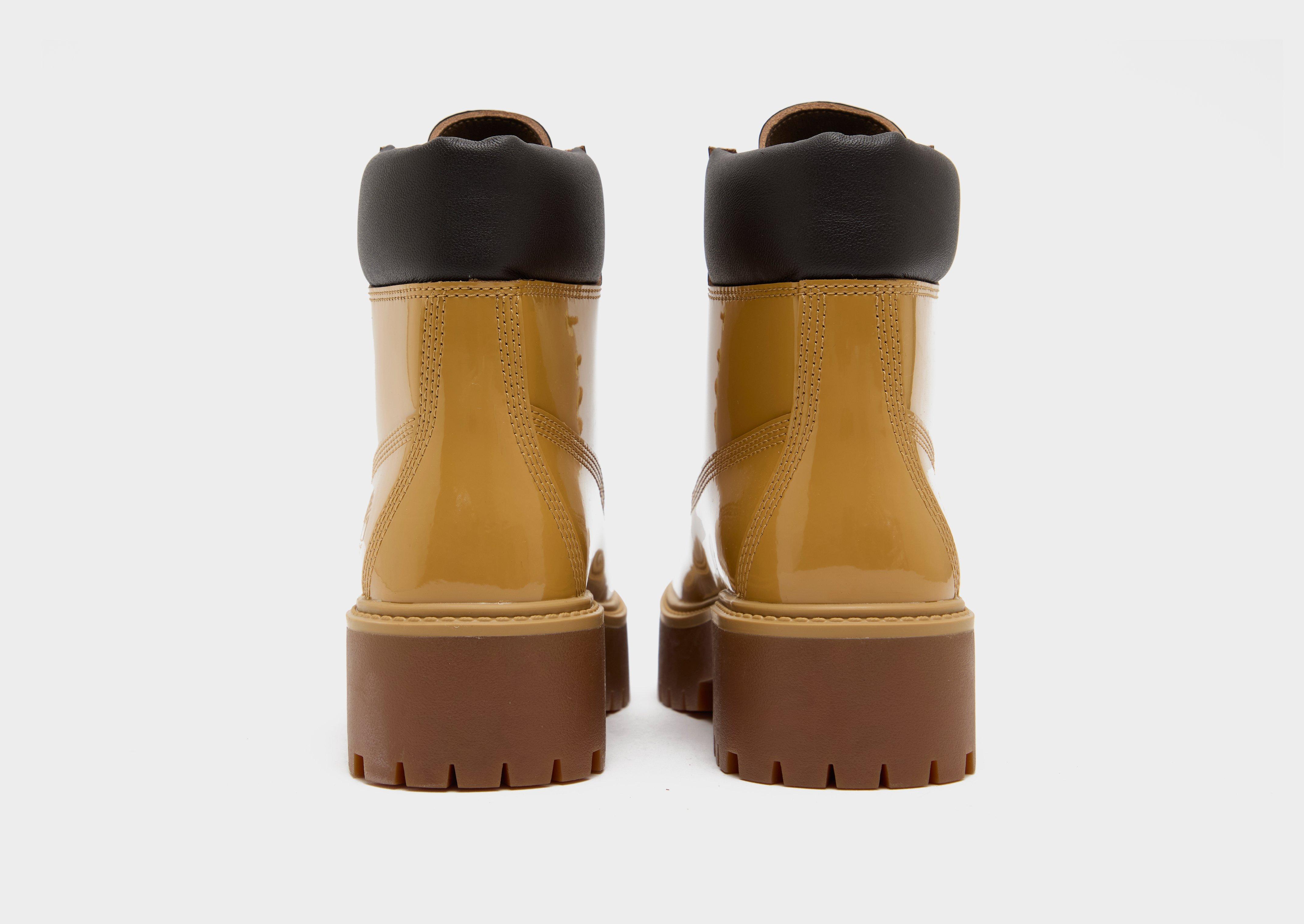 Timberland 6 Inch Patent Leather Boots Women's