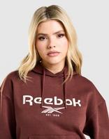 Reebok Felpa con Cappuccio Oversize Retro