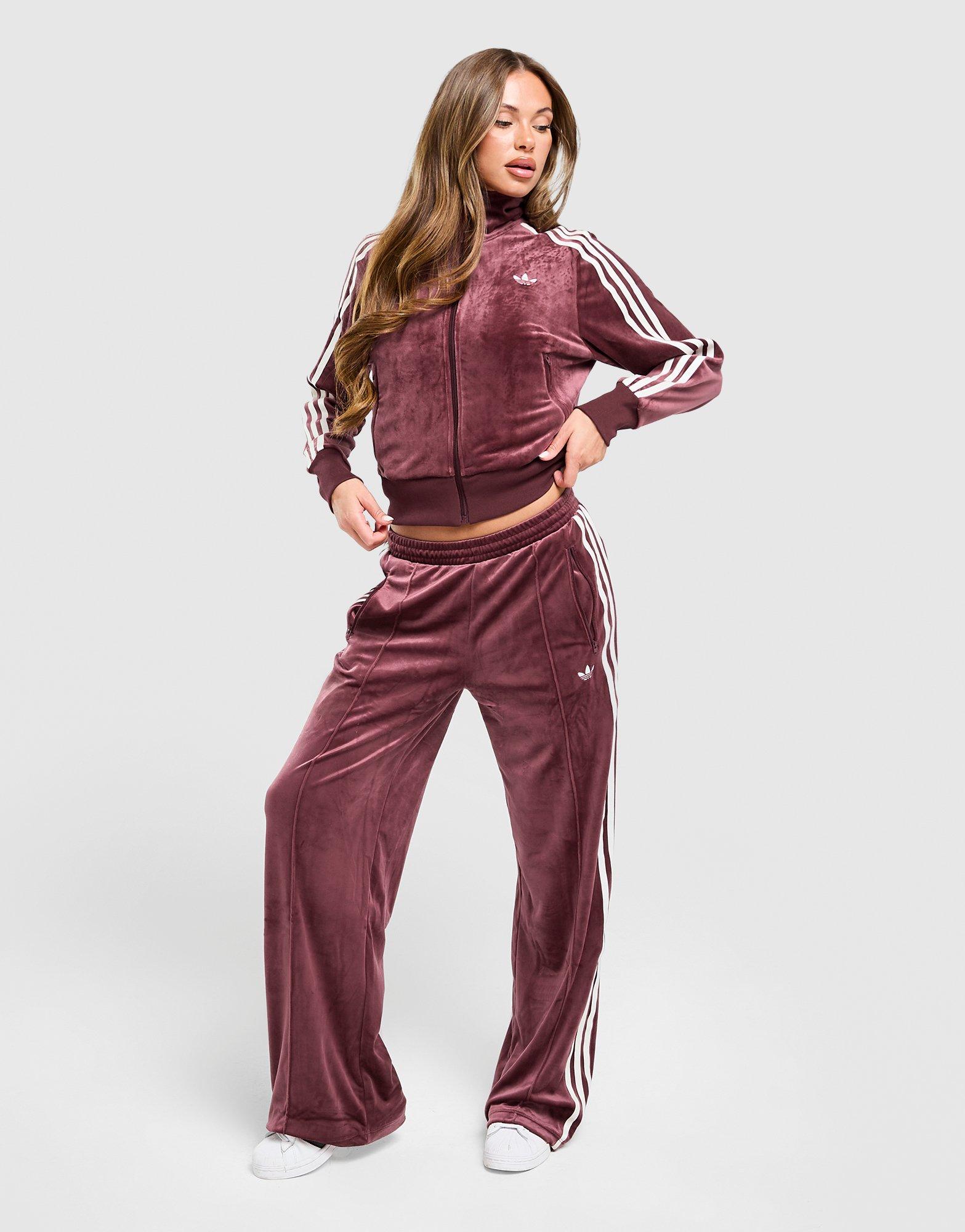adidas Originals Velour 3-Stripes Track Pants