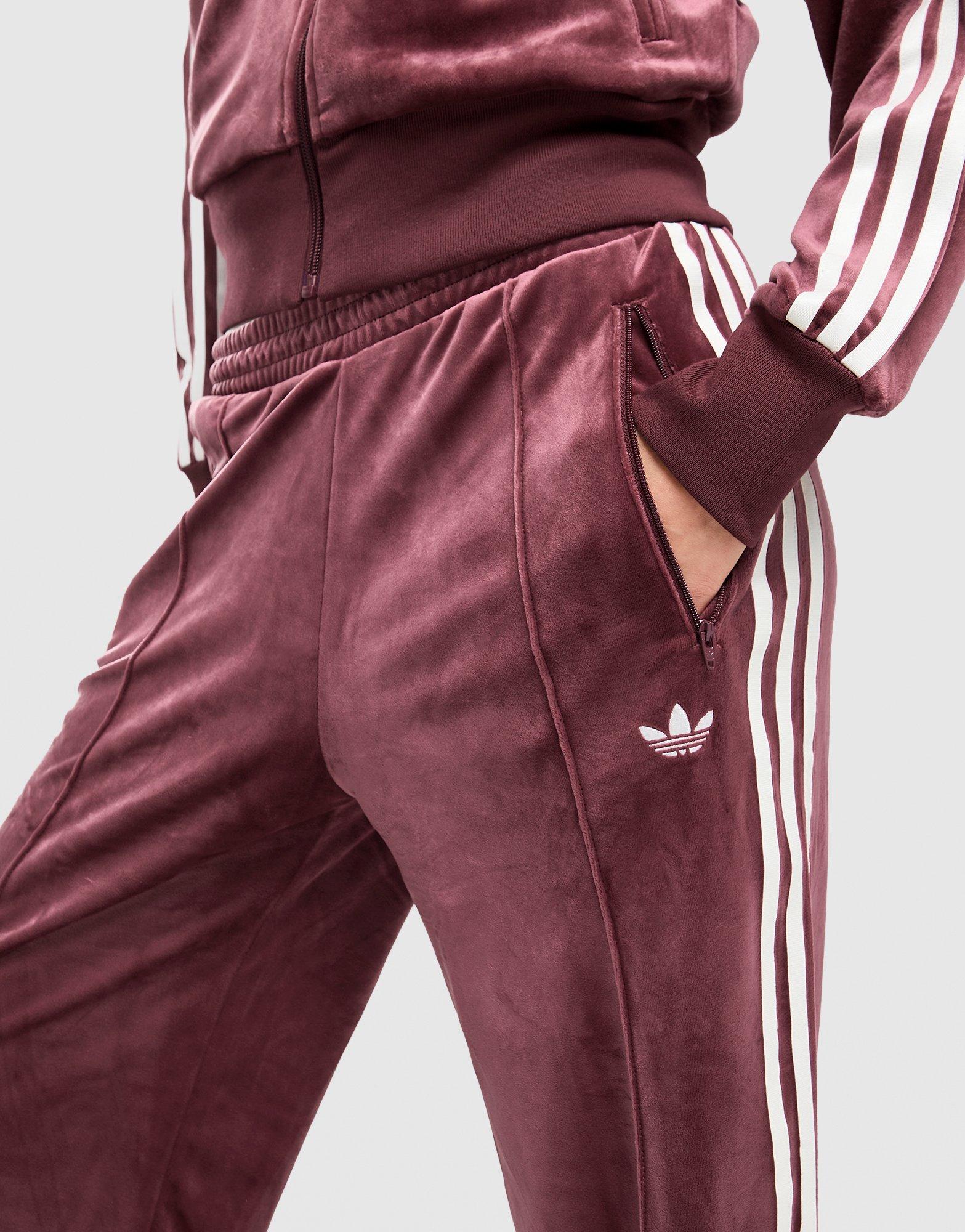 adidas Originals Velour 3-Stripes Track Pants