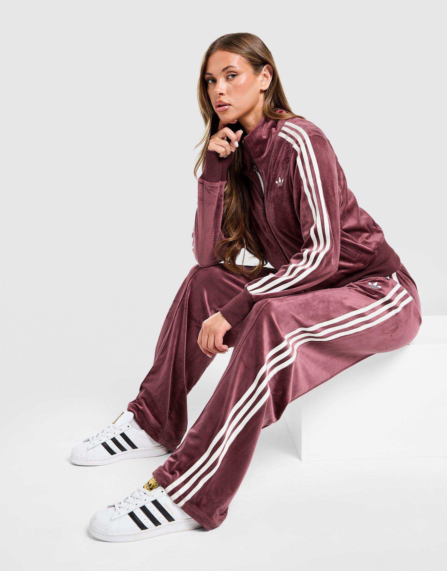 adidas Originals Velour 3-Stripes Pantaloni Tuta