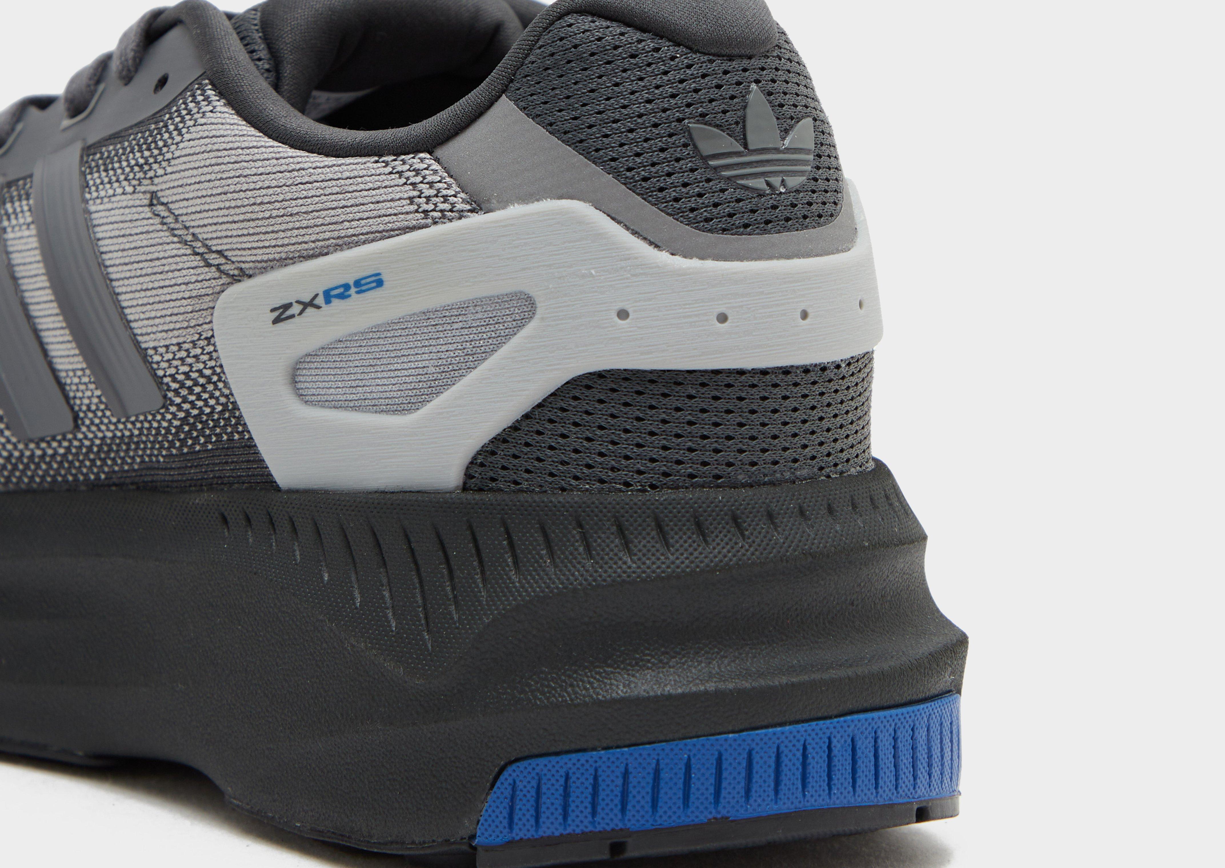 RS ADIDAS ORIGINALS ZX RS Shoes Grey Two / Core Black / Lucid Red