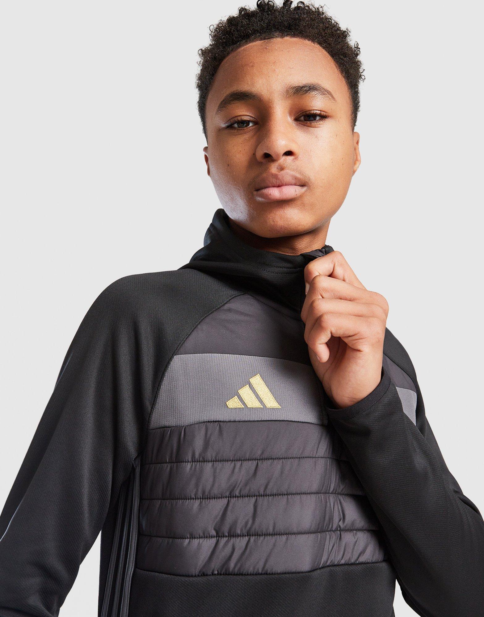 adidas Winterized Tiro 1/4 Zip Hoodie Junior