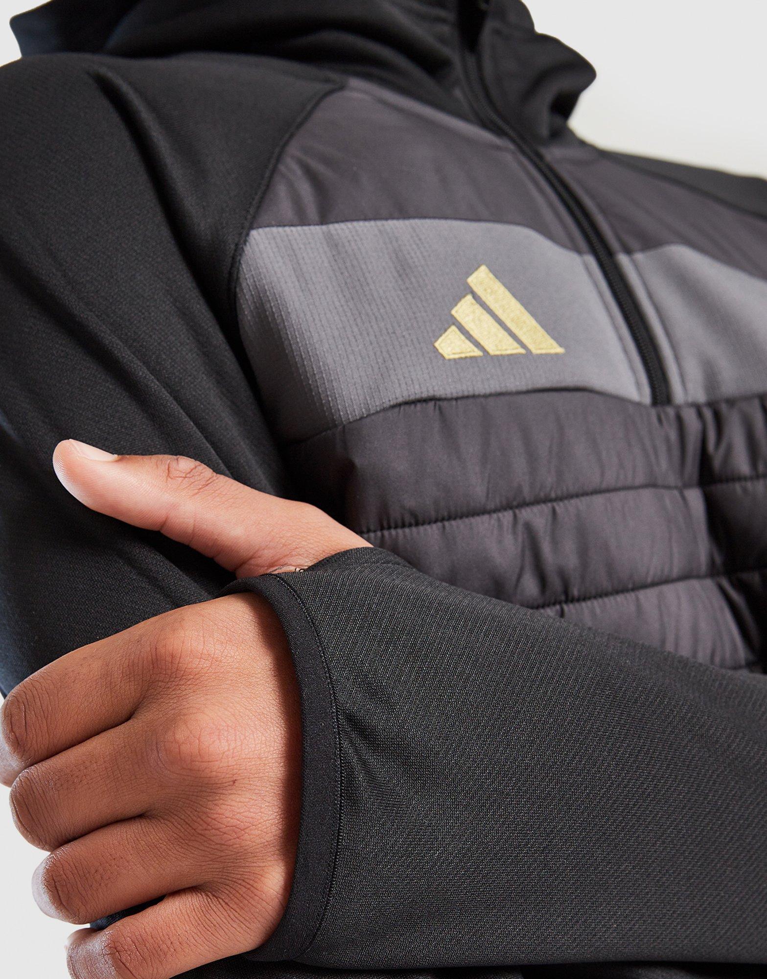 adidas Winterized Tiro 1/4 Zip Hoodie Junior