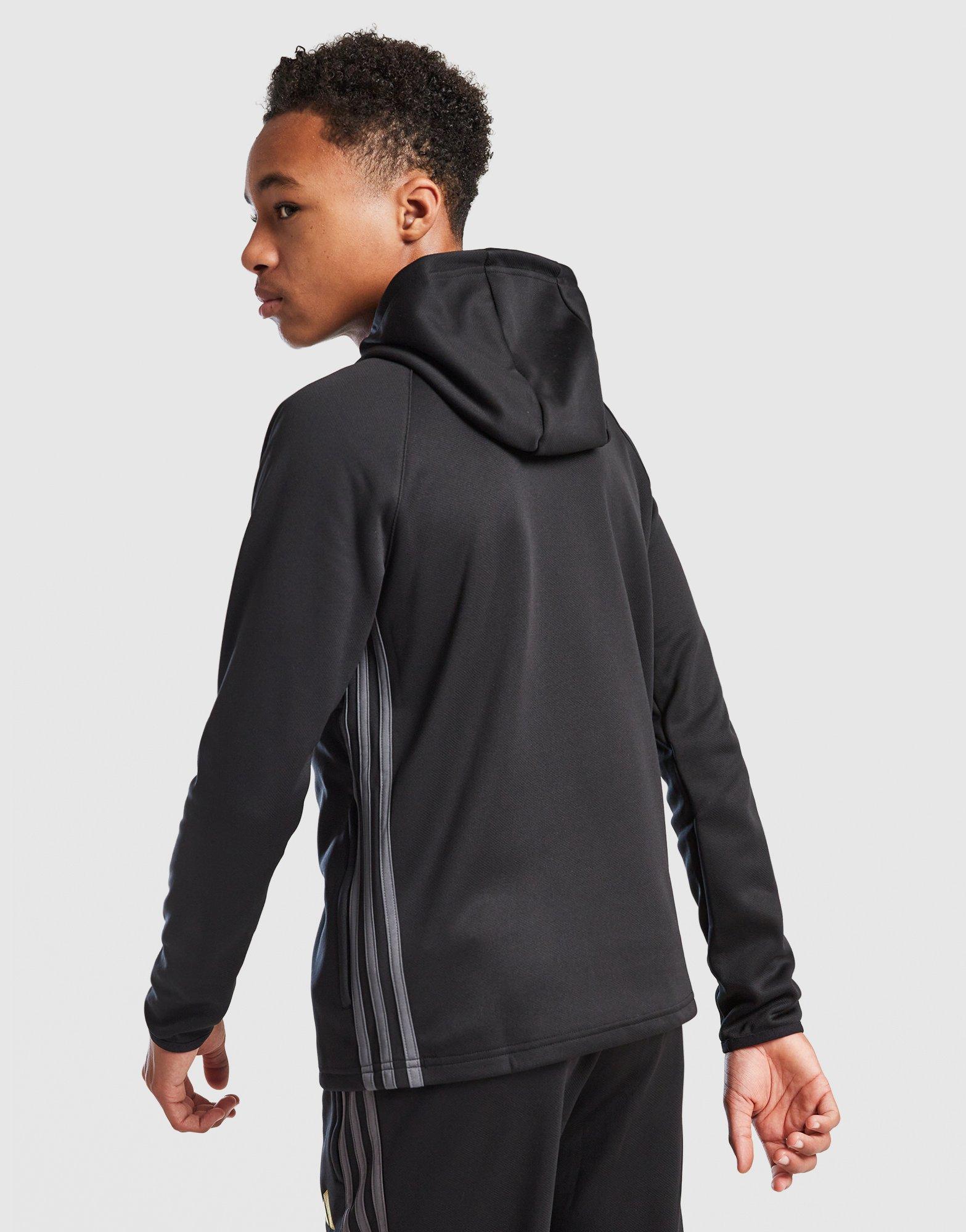 adidas Winterized Tiro 1/4 Zip Hoodie Junior