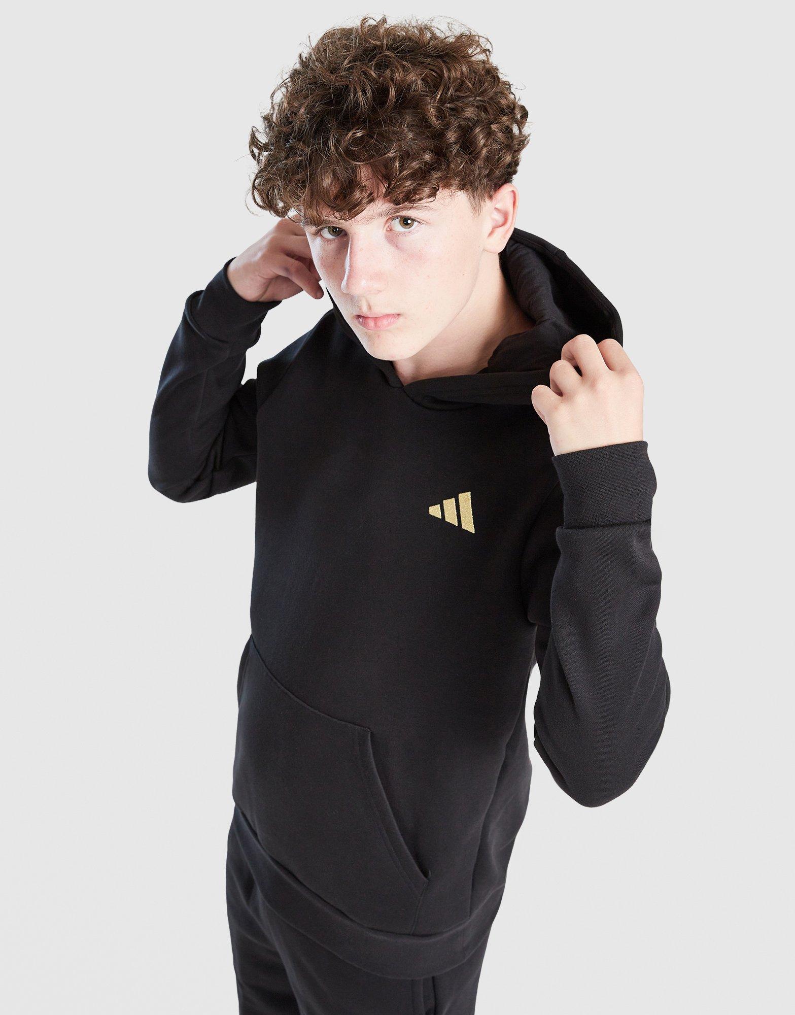 adidas Core Badge of Sport Hoodie Junior