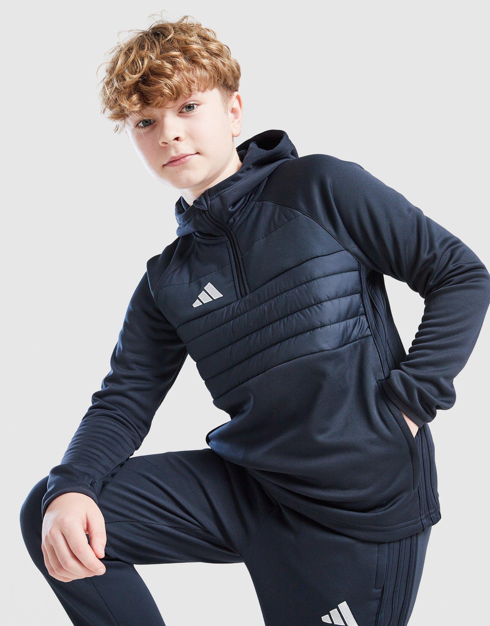 adidas Winterized Tiro 1/4 Zip Hoodie Junior