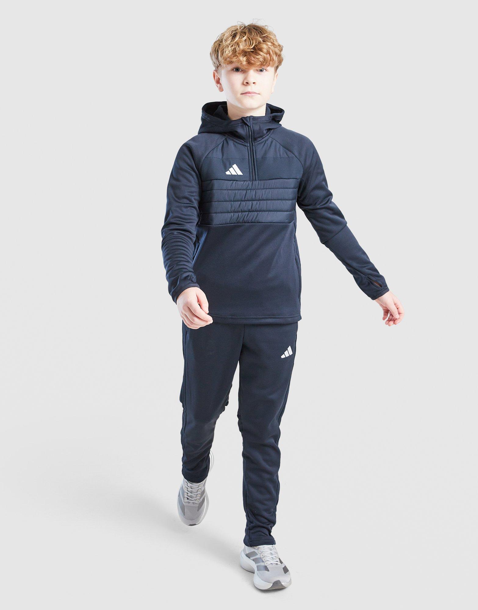 adidas Winterized Tiro 1/4 Zip Hoodie Junior