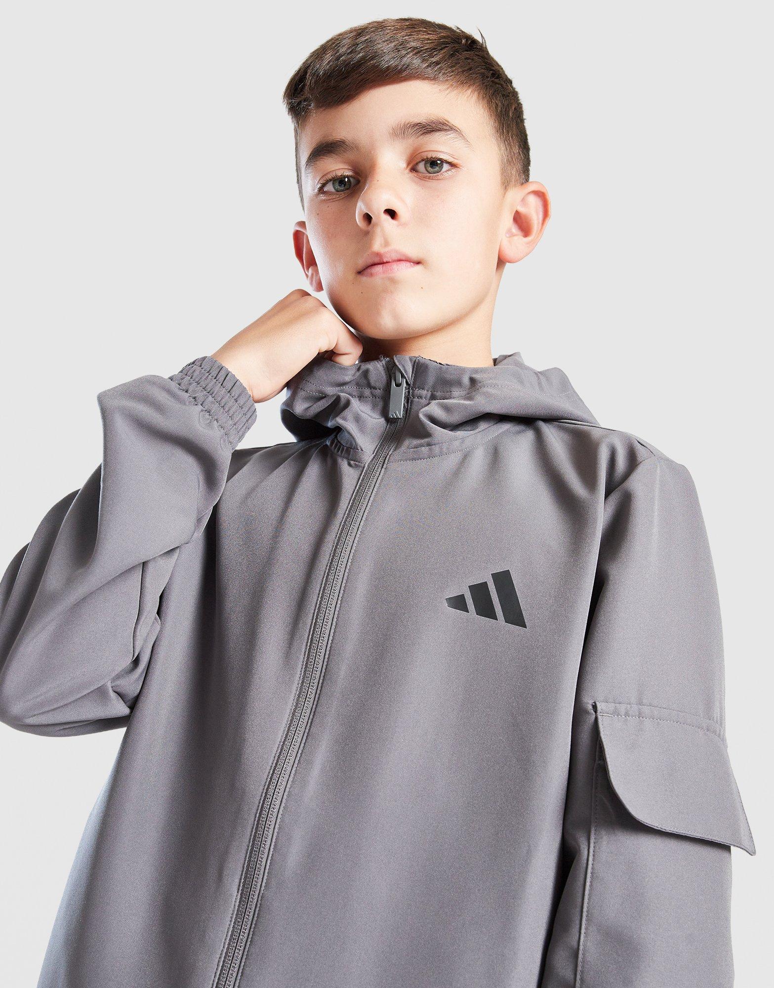 adidas Badge of Sport Woven Trainingsanzug Kinder