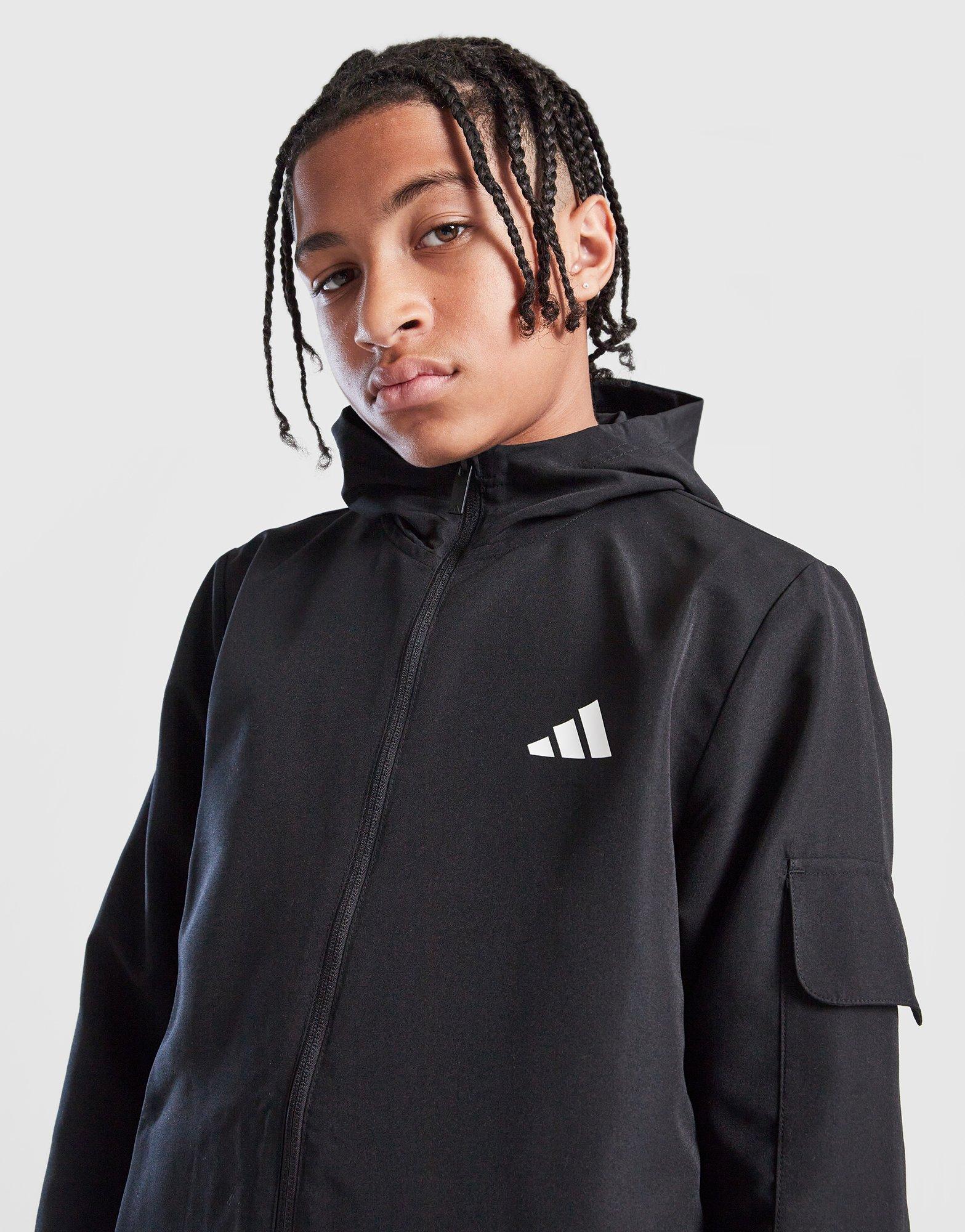 adidas Badge of Sport Woven Tracksuit Junior