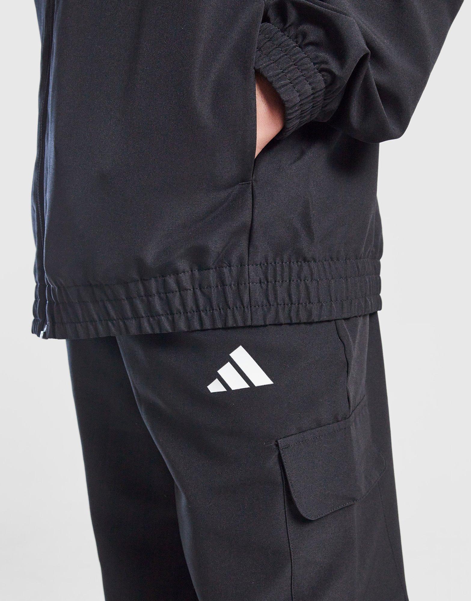 adidas Badge of Sport Woven Tracksuit Junior