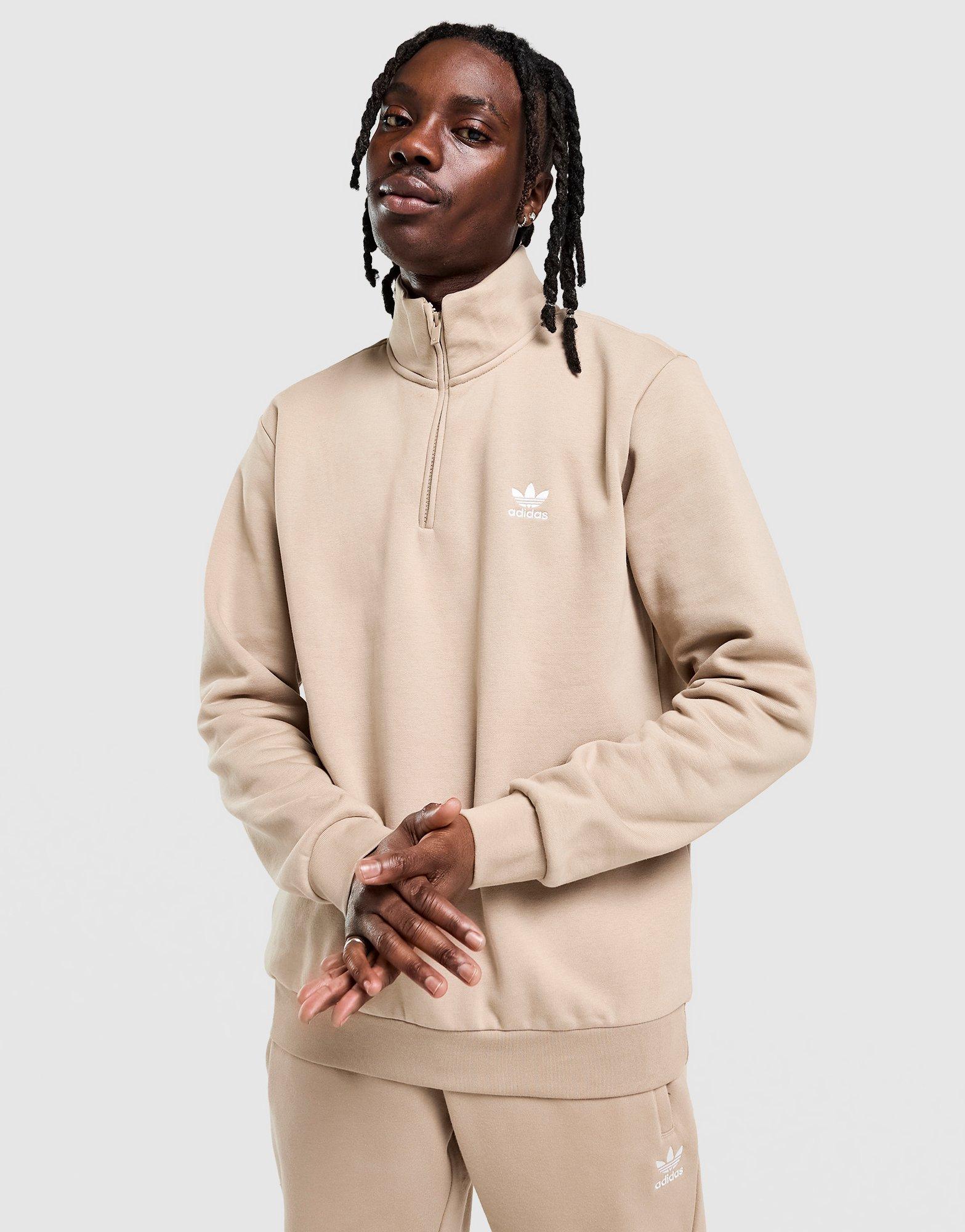 adidas Originals Trefoil Essentials 1/4 Zip Sweatshirt