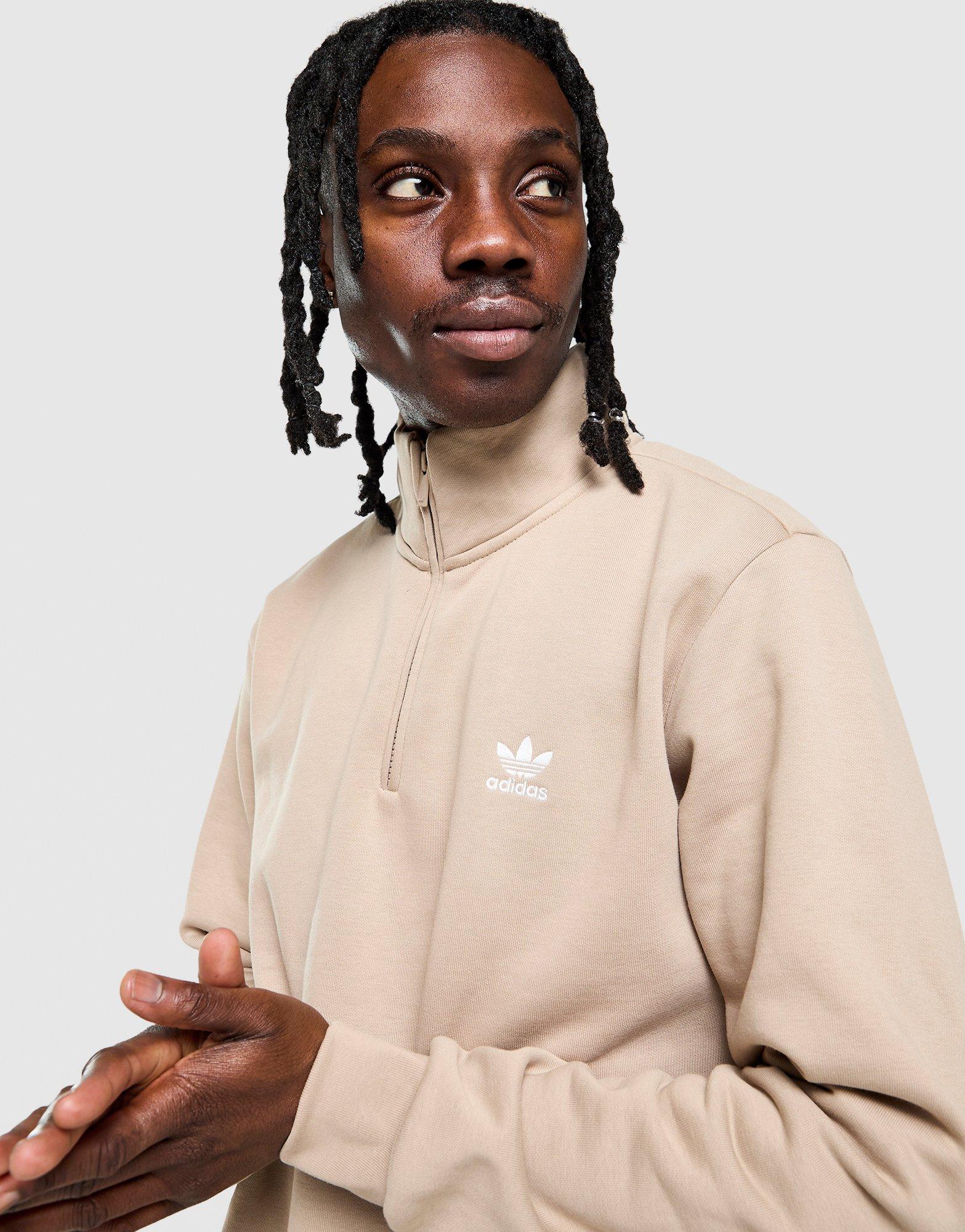adidas Originals Trefoil Essentials 1/4 Zip Sweatshirt