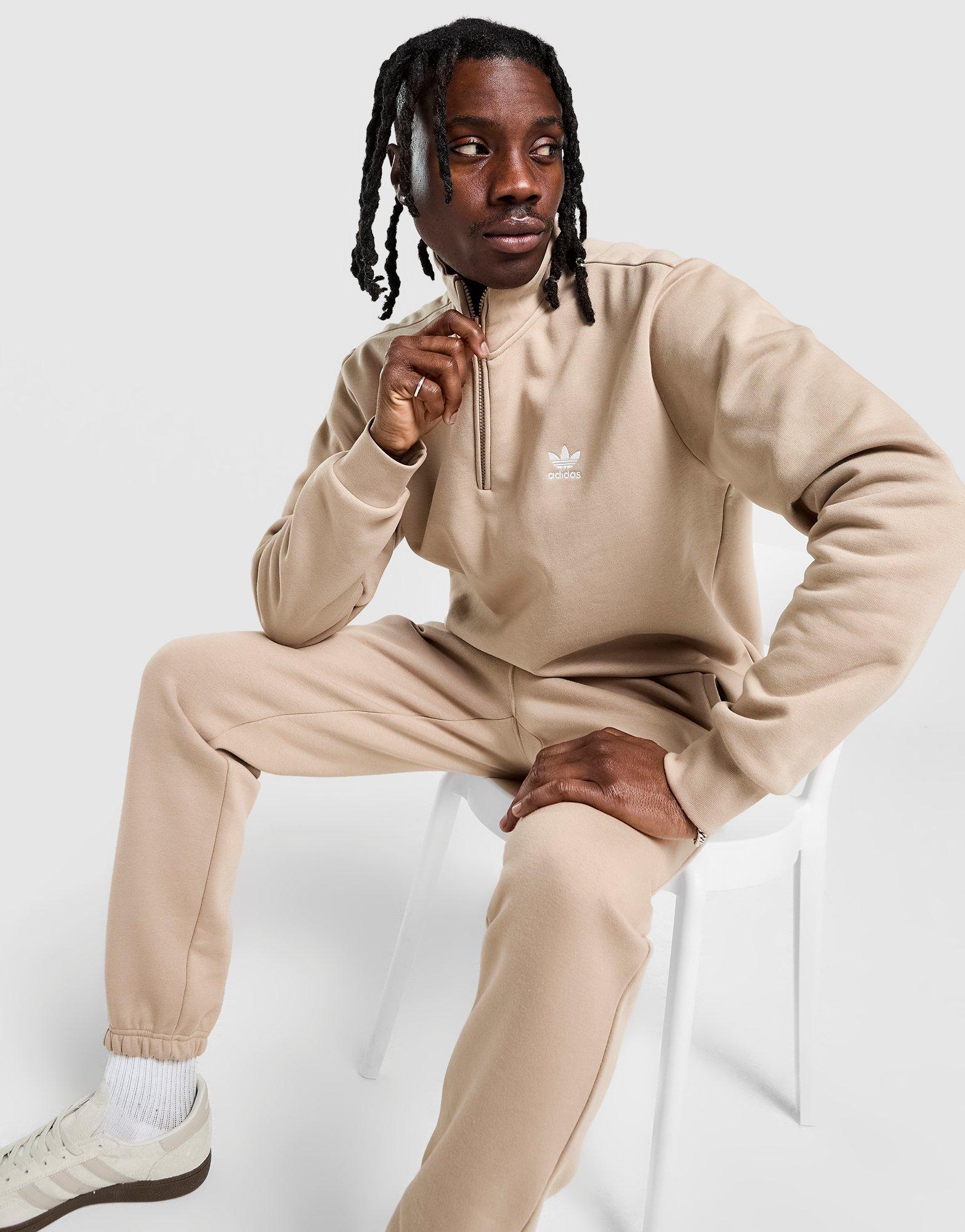 adidas Originals Felpa 1/4 Zip Trefoil Essentials